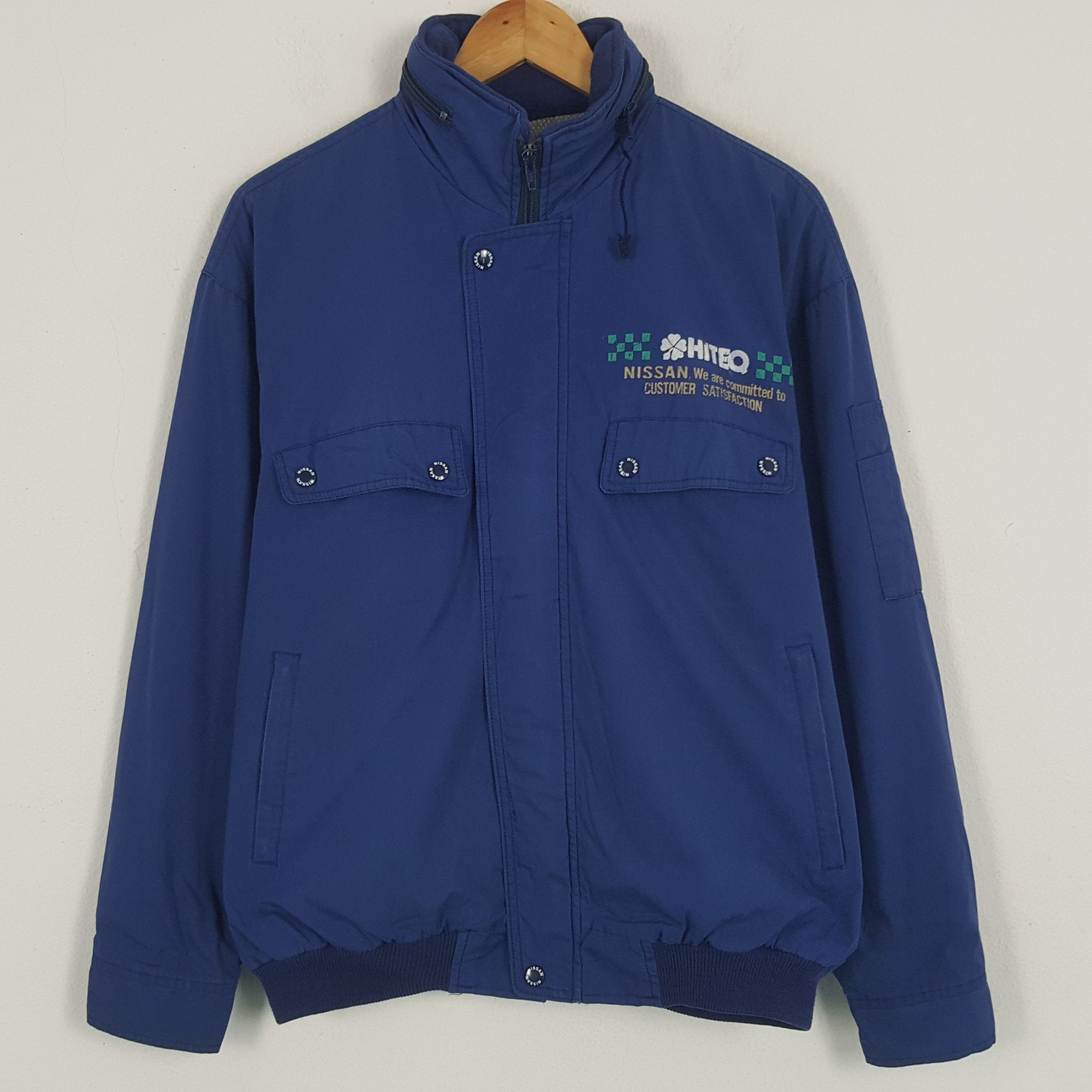 Japanese Brand × Vintage Vintage Nissan Japanese Racing Team Uniform Jacket Size US XL / EU 56 / 4 - 3 Thumbnail