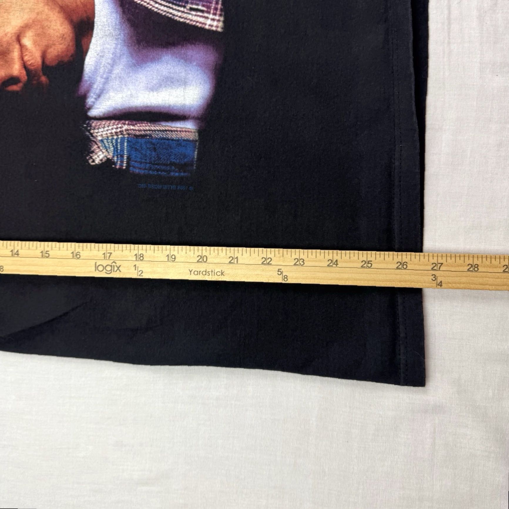 Hanes VINTAGE Garth Brooks T Shirt Adult Large Black 90s Hanes Crew Neck Short Sleeve Mens Band T-Shirt Size US L / EU 52-54 / 3 - 6 Thumbnail