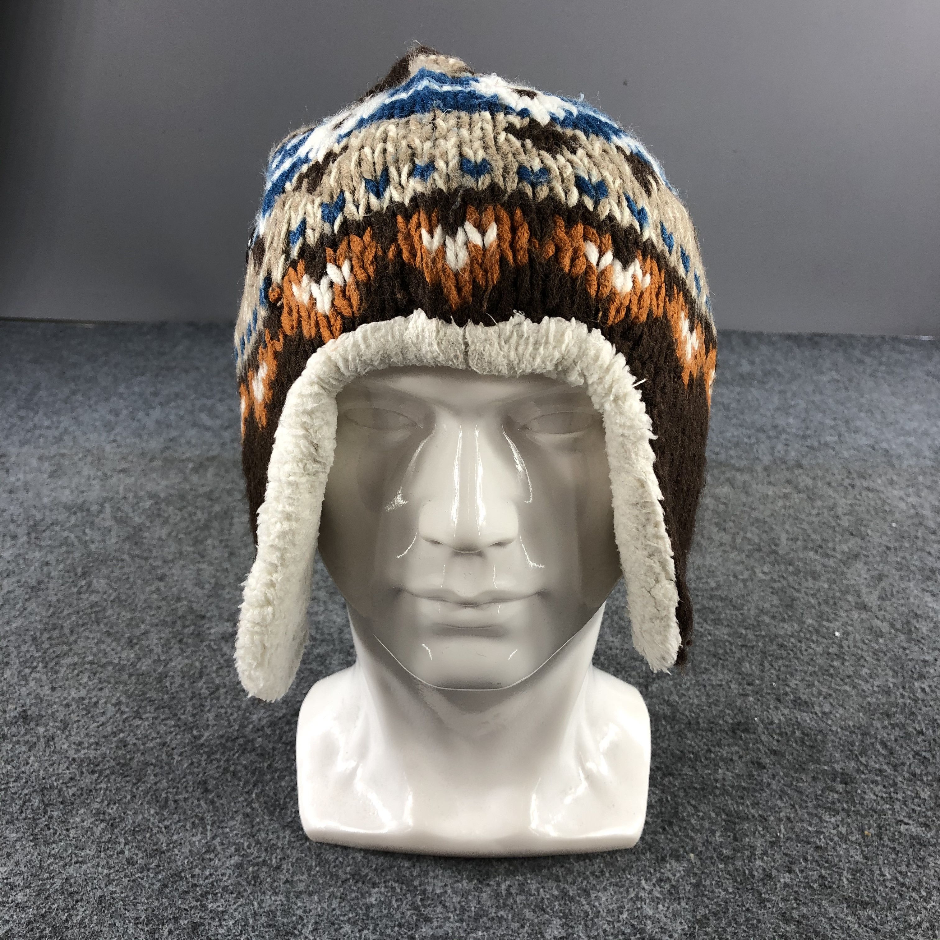 Ski Earflap Ushanka Bobble Beanie Snowcap Snow Hat B480