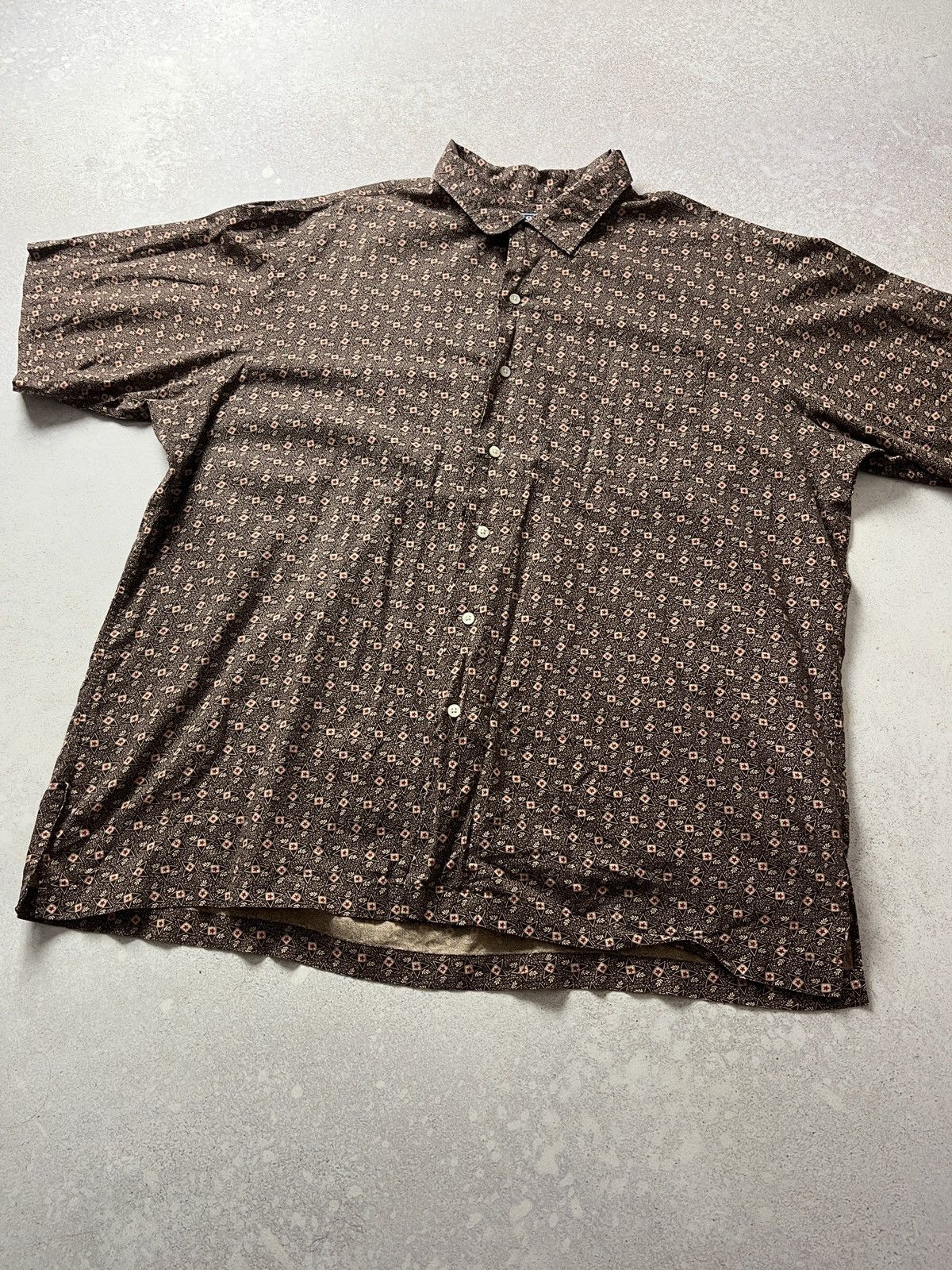 Polo Ralph Lauren Polo Ralph Lauren Caldwell Loop Camp Shirt Geometric Print Size US XL / EU 56 / 4 - 3 Thumbnail