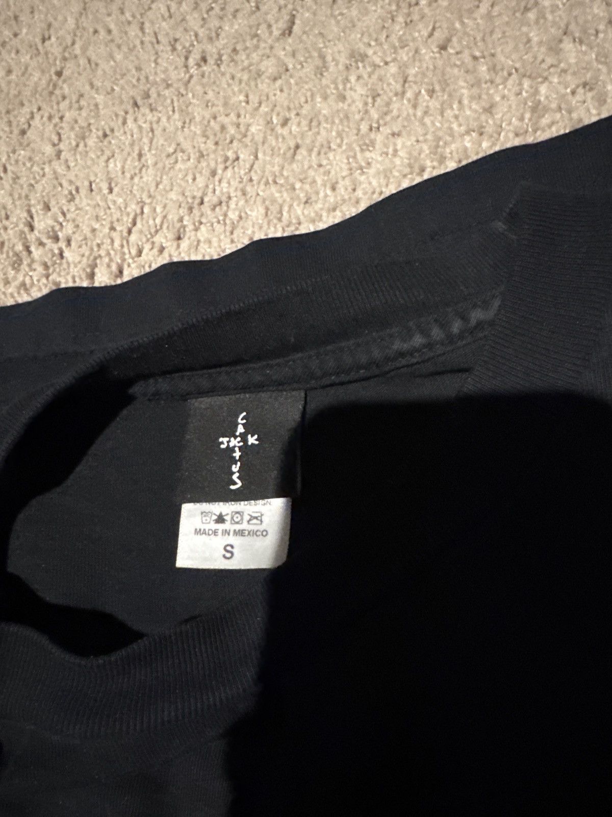 Travis Scott Travis Scott Barbed Wire Long Sleeve Tee Black Size US S / EU 44-46 / 1 - 4 Thumbnail