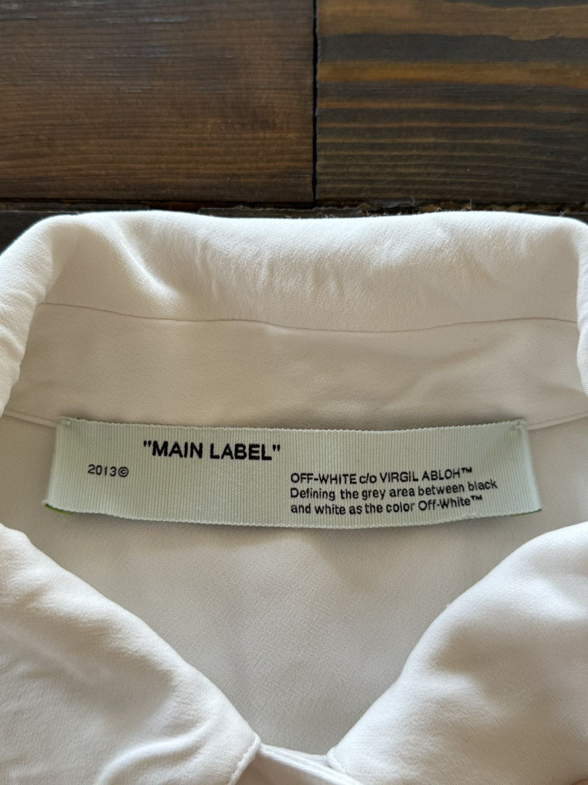 Off-White OFF White Glamour Design Cropped Button Up Shirt Size S / US 4 / IT 40 - 7 Thumbnail