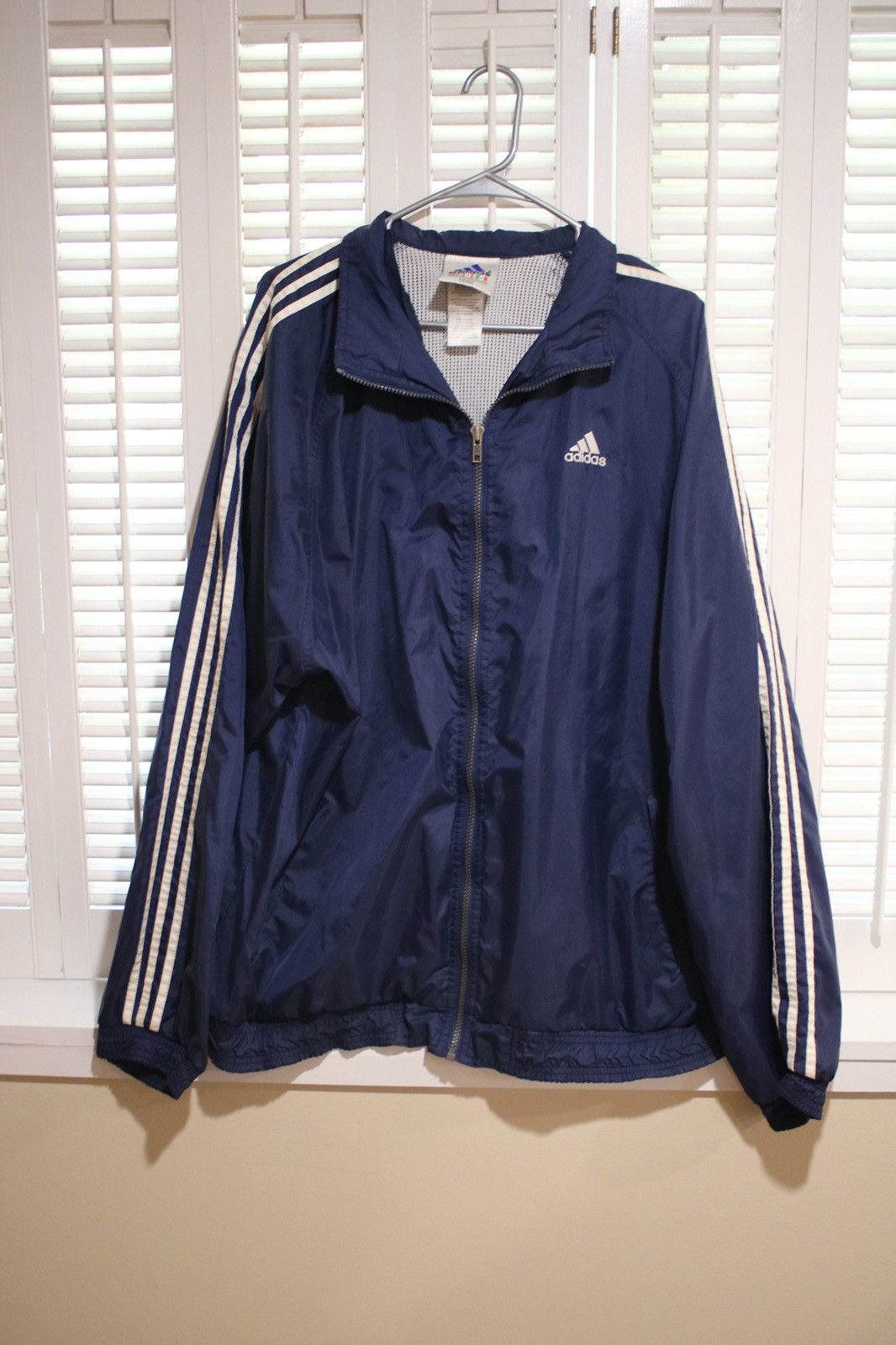 Adidas Adidas Vintage Men's Jacket 90s Blue Track Jacket Size US XL / EU 56 / 4 - 1 Thumbnail