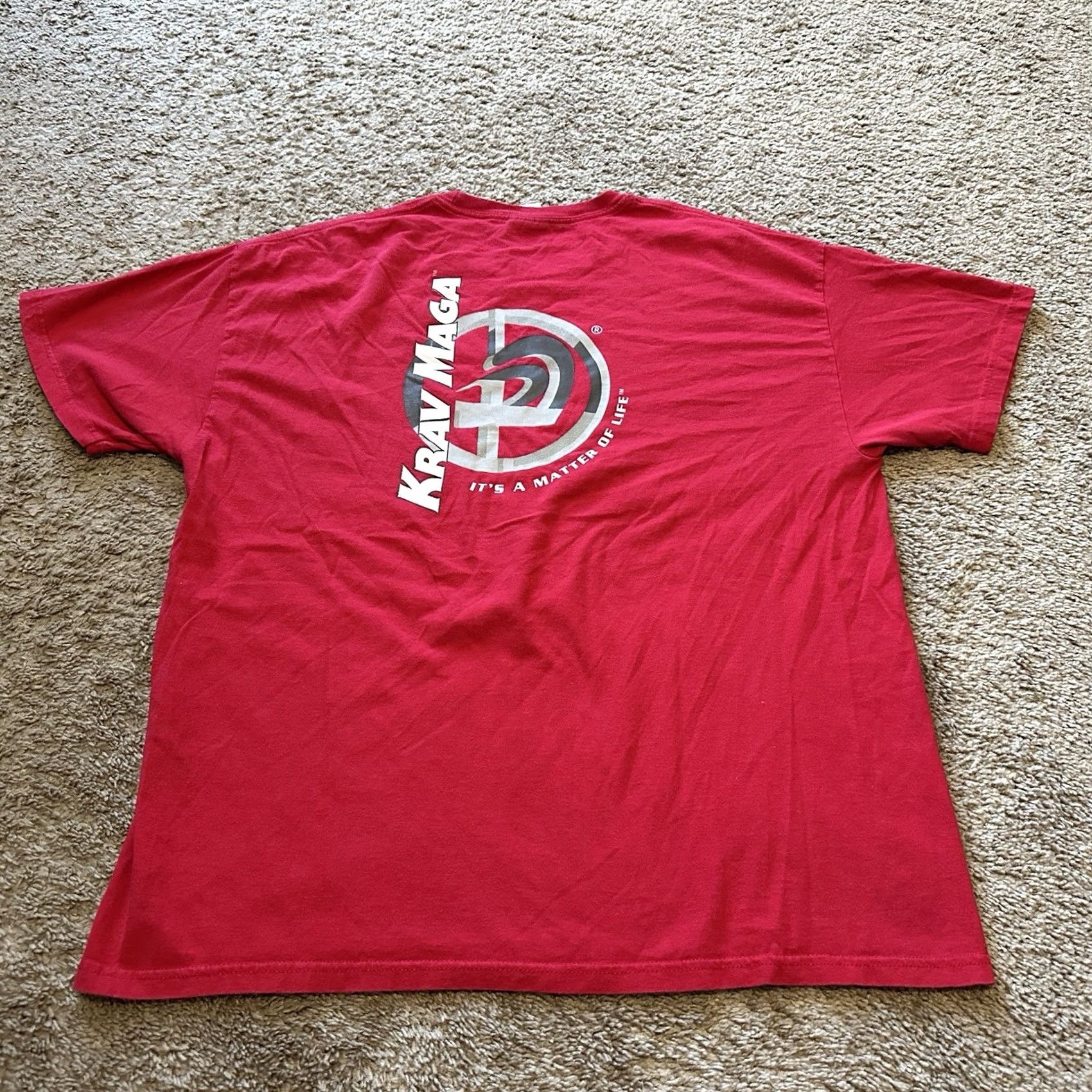 Hanes VINTAGE Krav Maga Shirt Hanes GTX? Size US XL / EU 56 / 4 - 4 Thumbnail