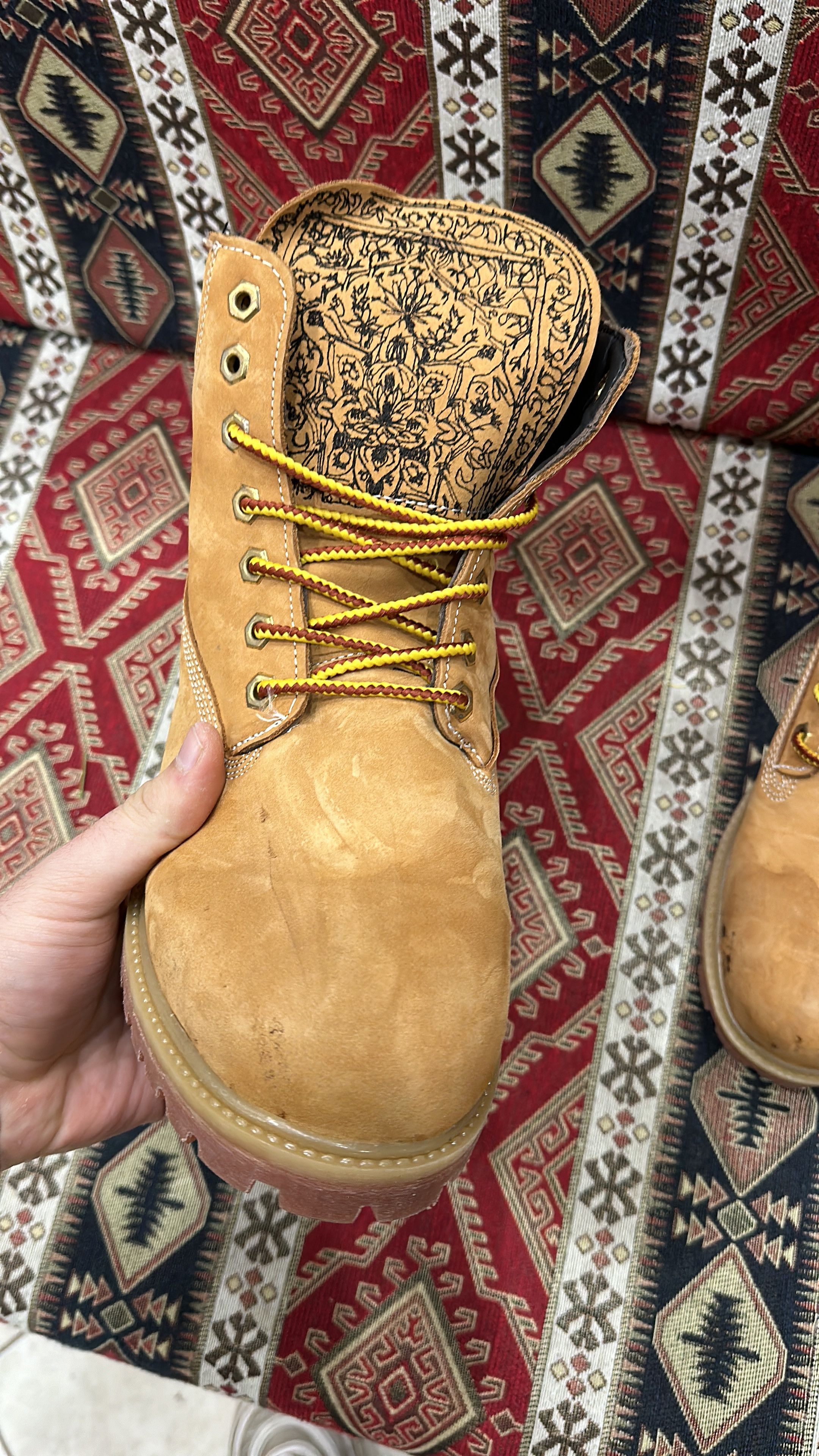 Derschutze Derschütze "yasmin v3" Boots Size 45 Timberland Style Size US 11 / EU 44 - 12 Thumbnail