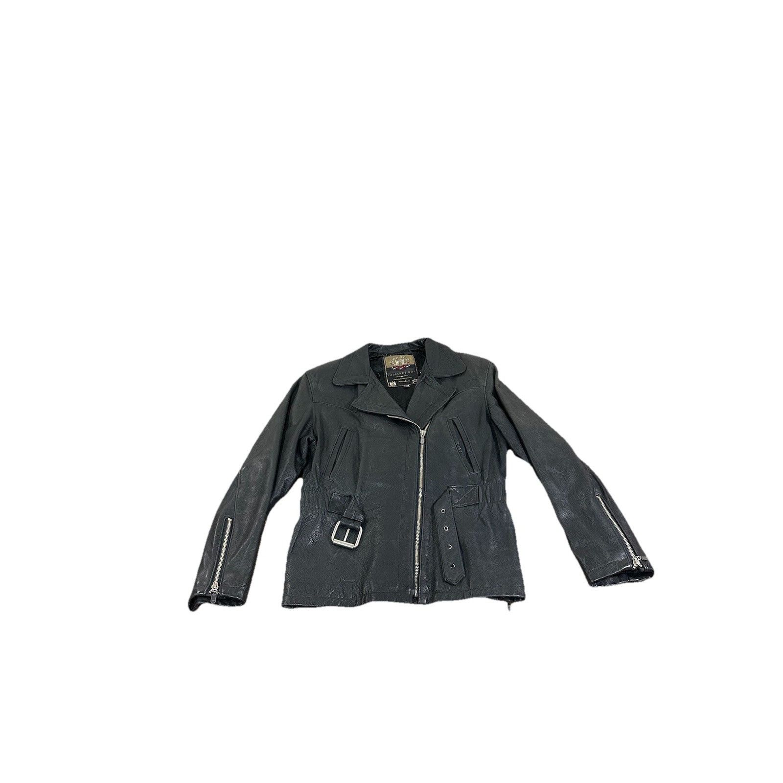 Other Vintage Laurence Roy Leather Jacket Motorcycle Harley Davids Size US S / EU 44-46 / 1 - 1 Thumbnail