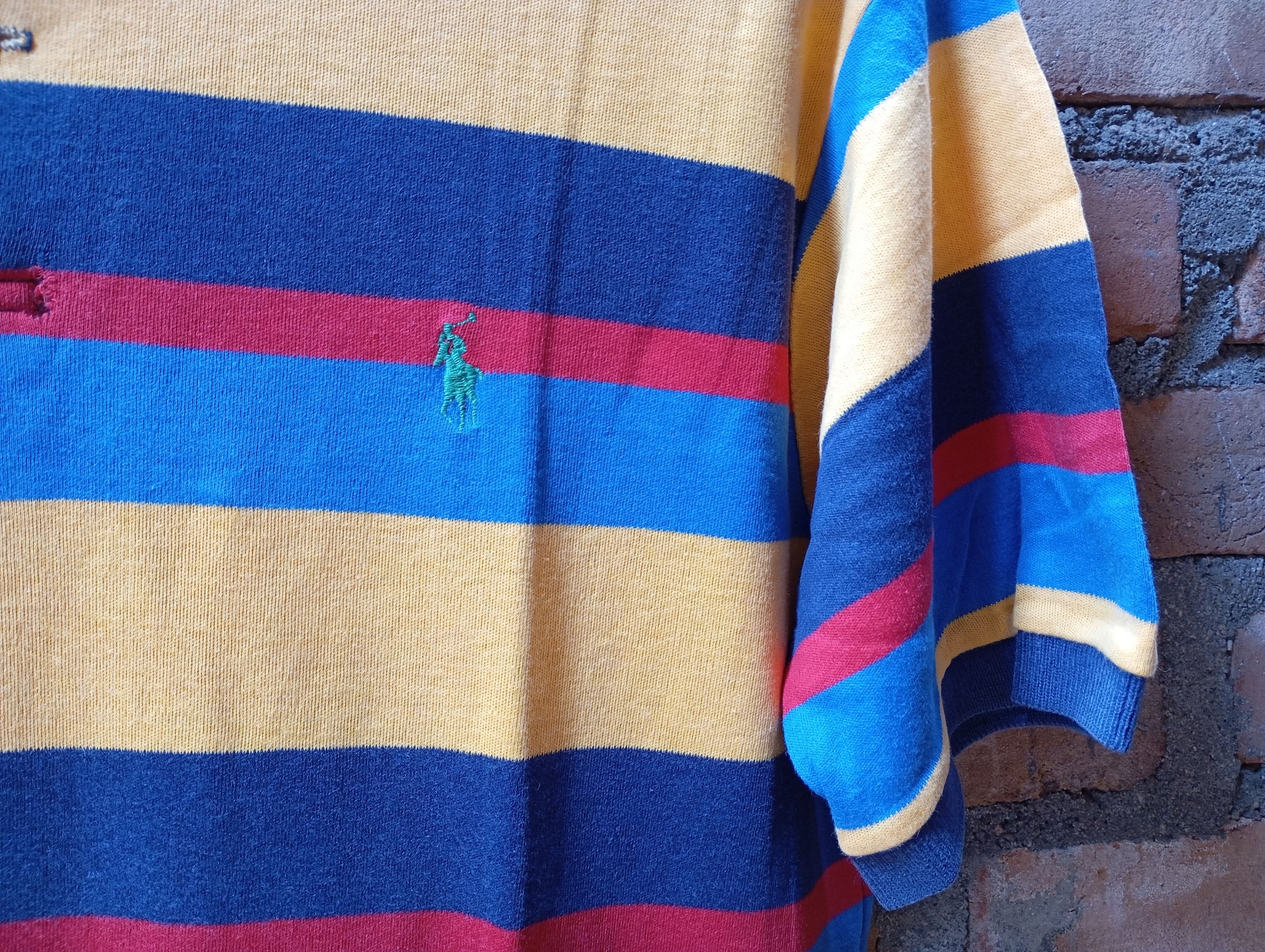 Polo Ralph Lauren Polo Ralph Lauren Stripes T-shirts Ralph Made in USA Size US L / EU 52-54 / 3 - 6 Thumbnail
