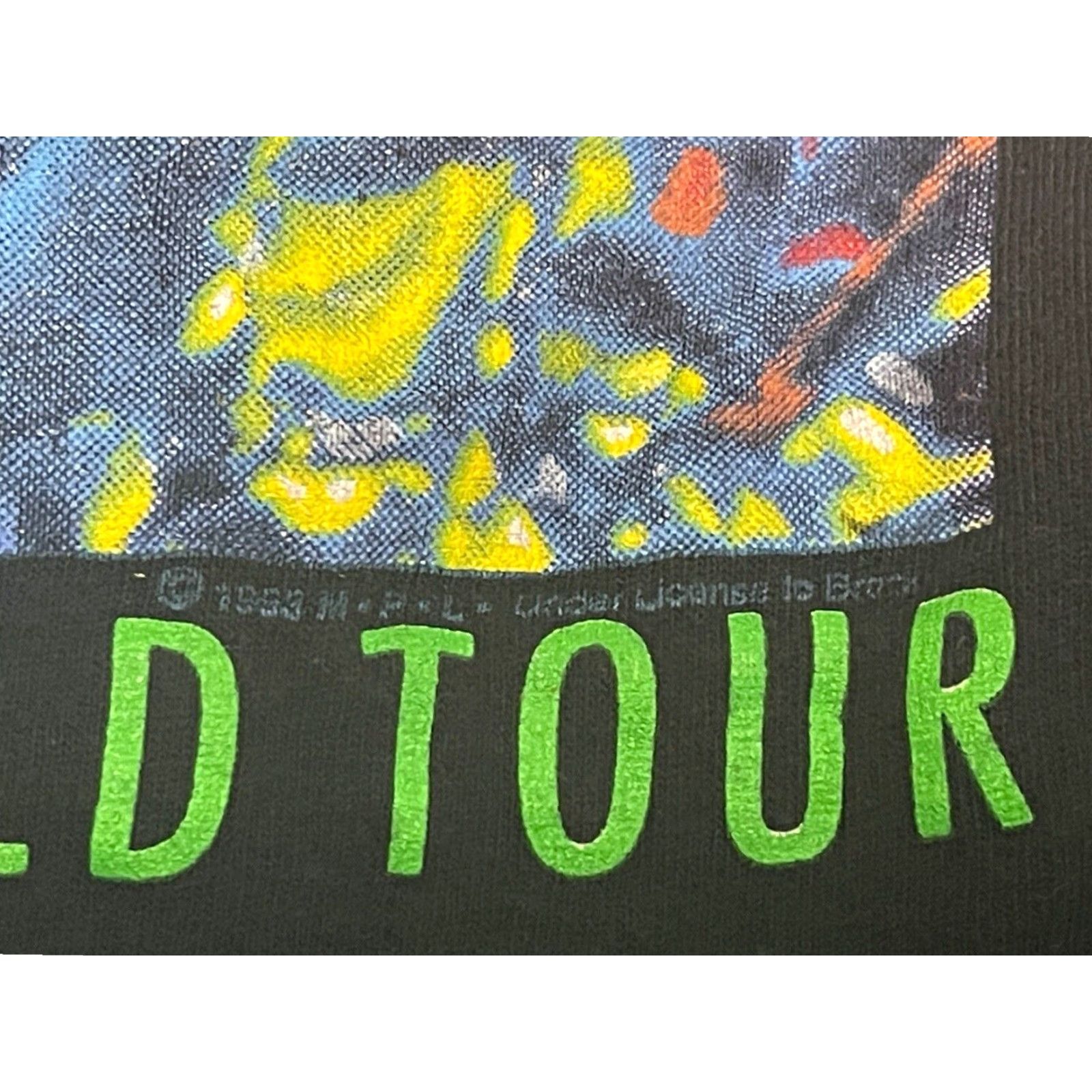 Vintage VINTAGE Paul McCartney Shirt Men Black Tee Band New World Tour Single Stitch Size US M / EU 48-50 / 2 - 5 Thumbnail