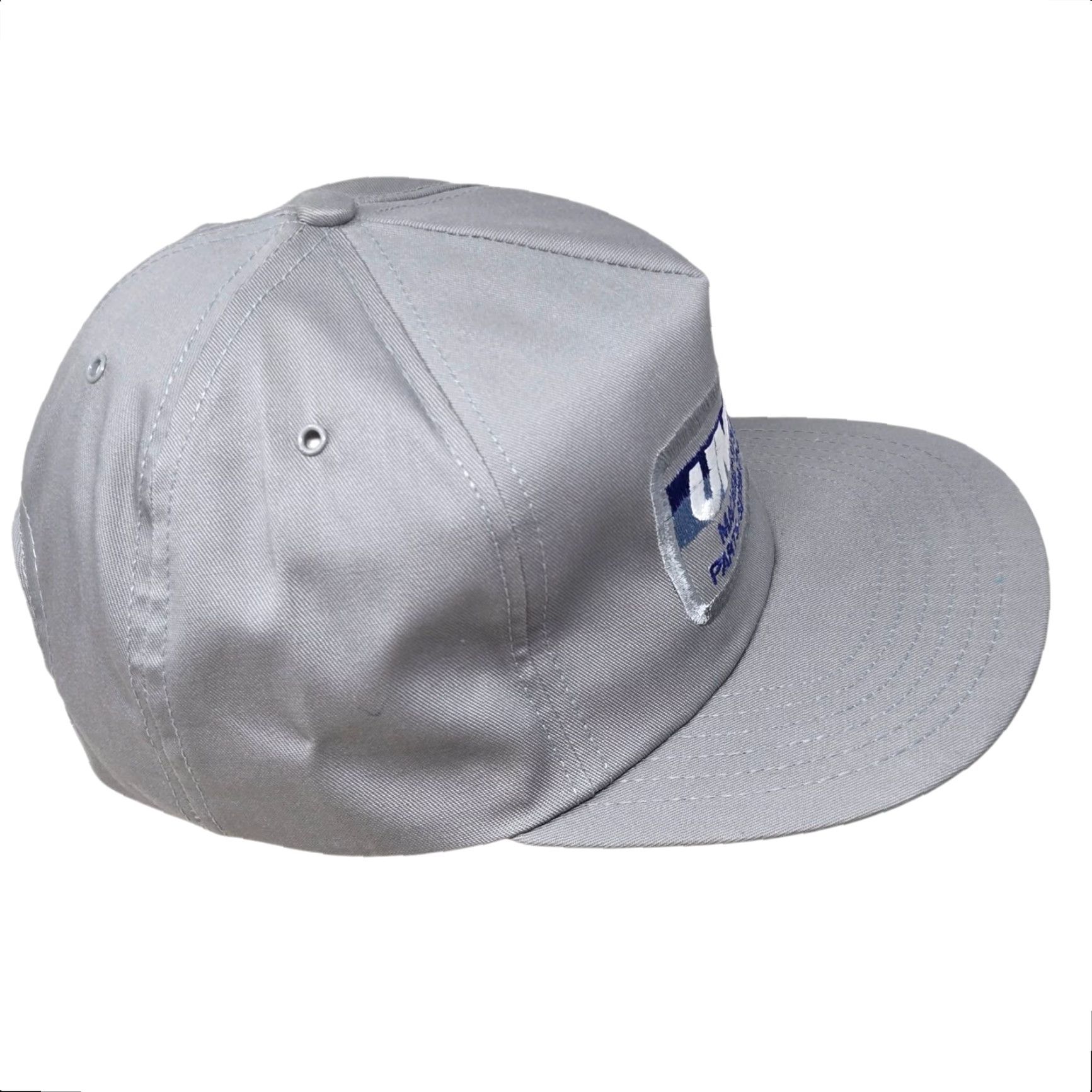 Vintage VINTAGE Uniloy Trucker Hat Patch Gray Snapback Adjustable Made In The USA Men One Size Gray USA Trucker Hat Mens Size ONE SIZE - 4 Thumbnail