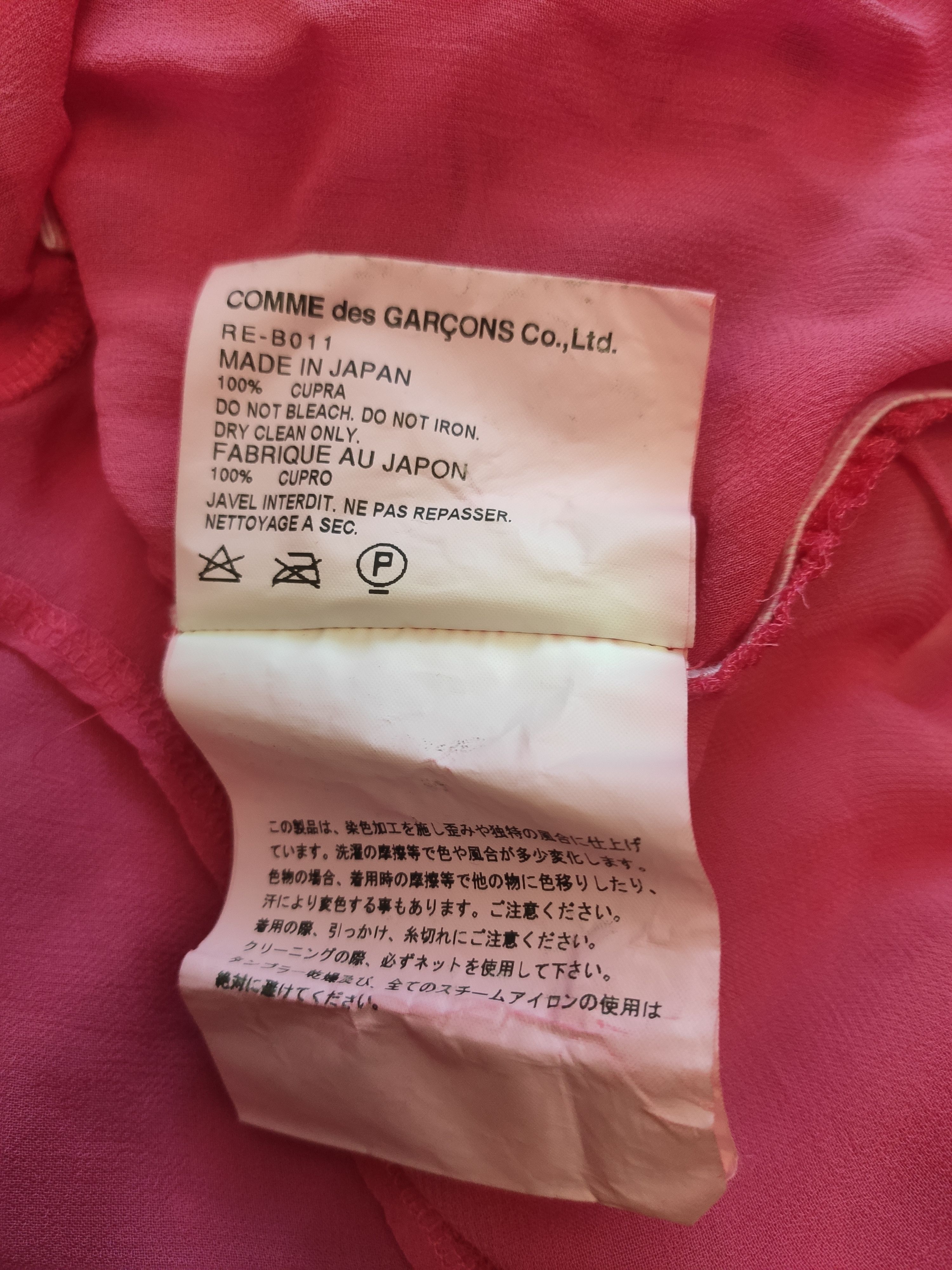 Comme des Garcons SS09 Transparent blouse Size M / US 6-8 / IT 42-44 - 5 Thumbnail