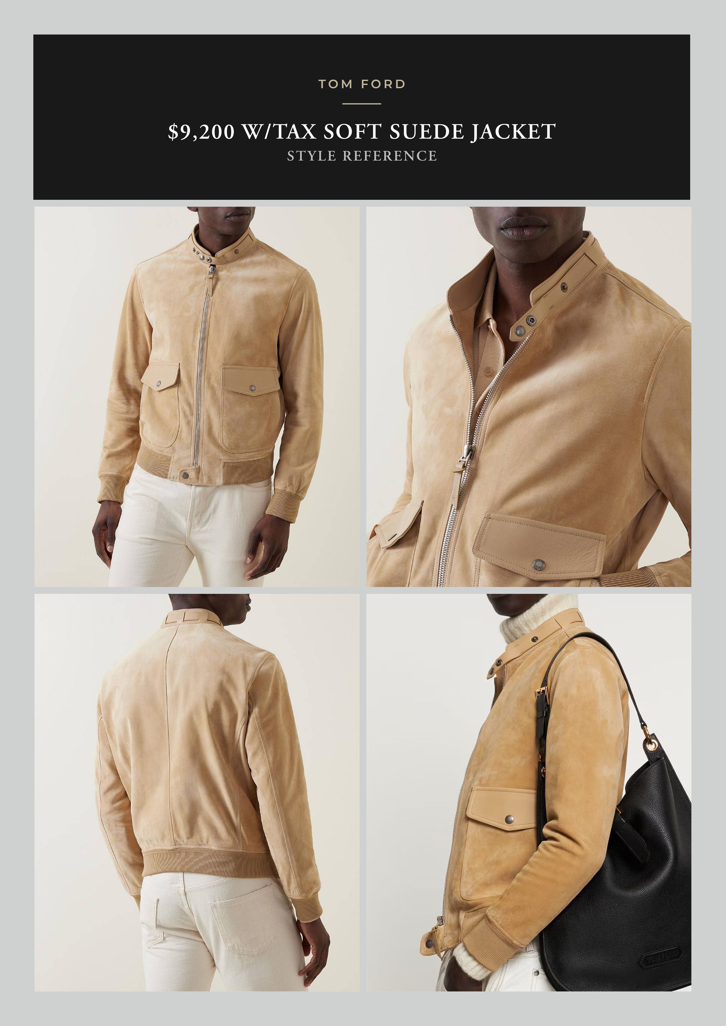 Tom Ford Coveted Ultra-Rare $9,200 w/tax Elevated Details Jacket Size US M / EU 48-50 / 2 - 10 Thumbnail