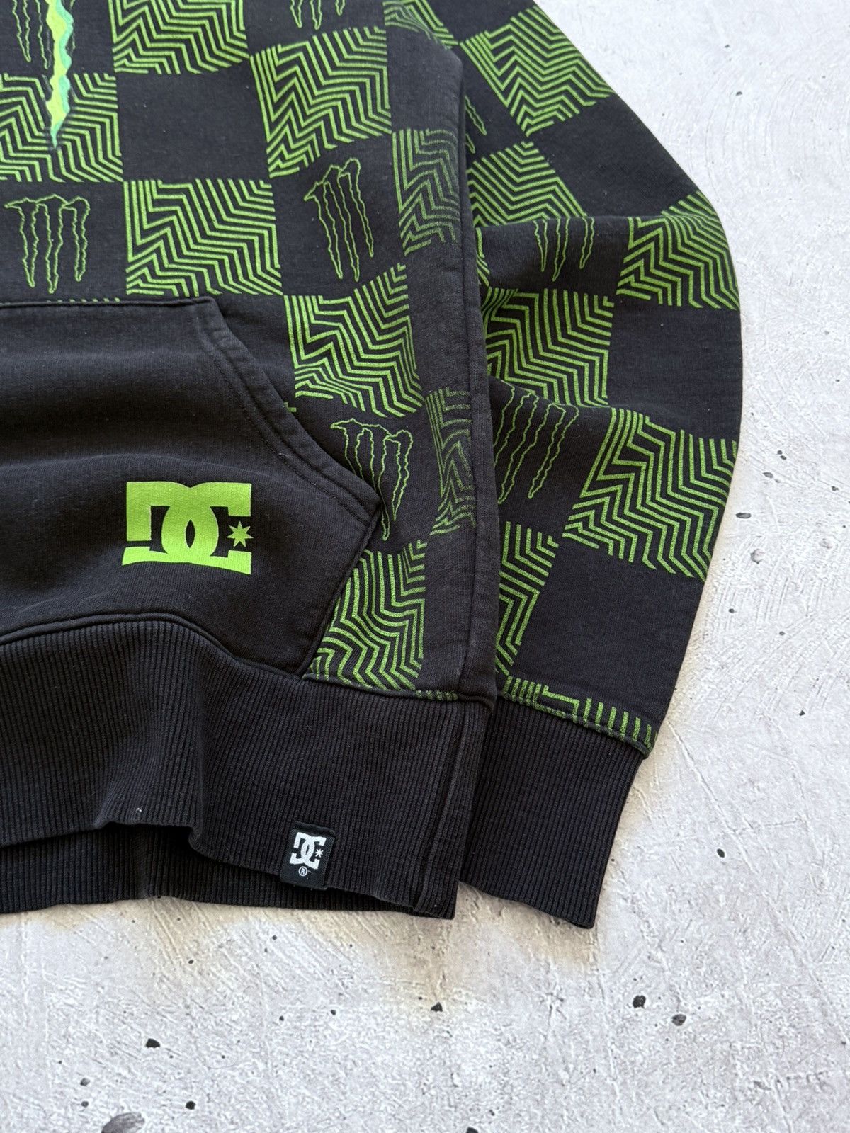 Vintage Y2K Monster Energy Dc Shoes Hoodie