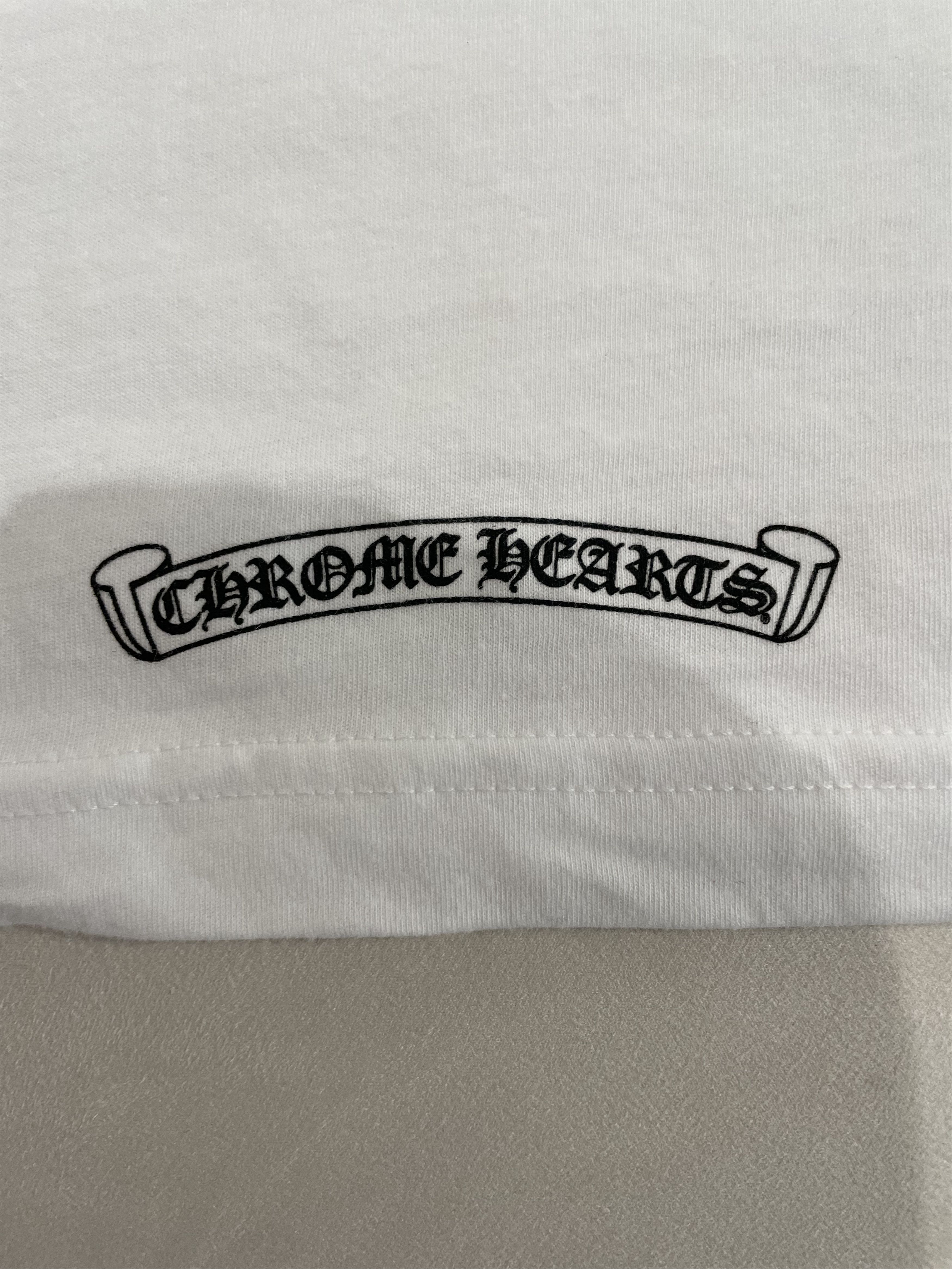 Chrome Hearts Chrome Hearts USA National Flag Horseshoe Short Sleeve Tee Size S / US 4 / IT 40 - 5 Thumbnail