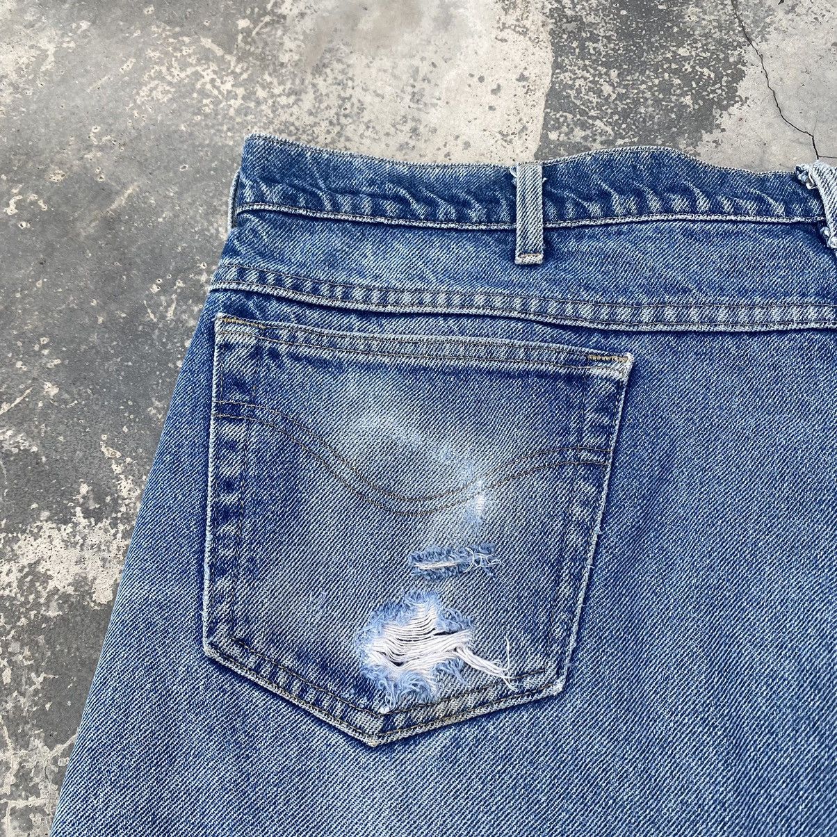 Carhartt VTG TRASHED CARHARTT Made In USA Crop Jeans Size US 40 / EU 56 - 5 Thumbnail