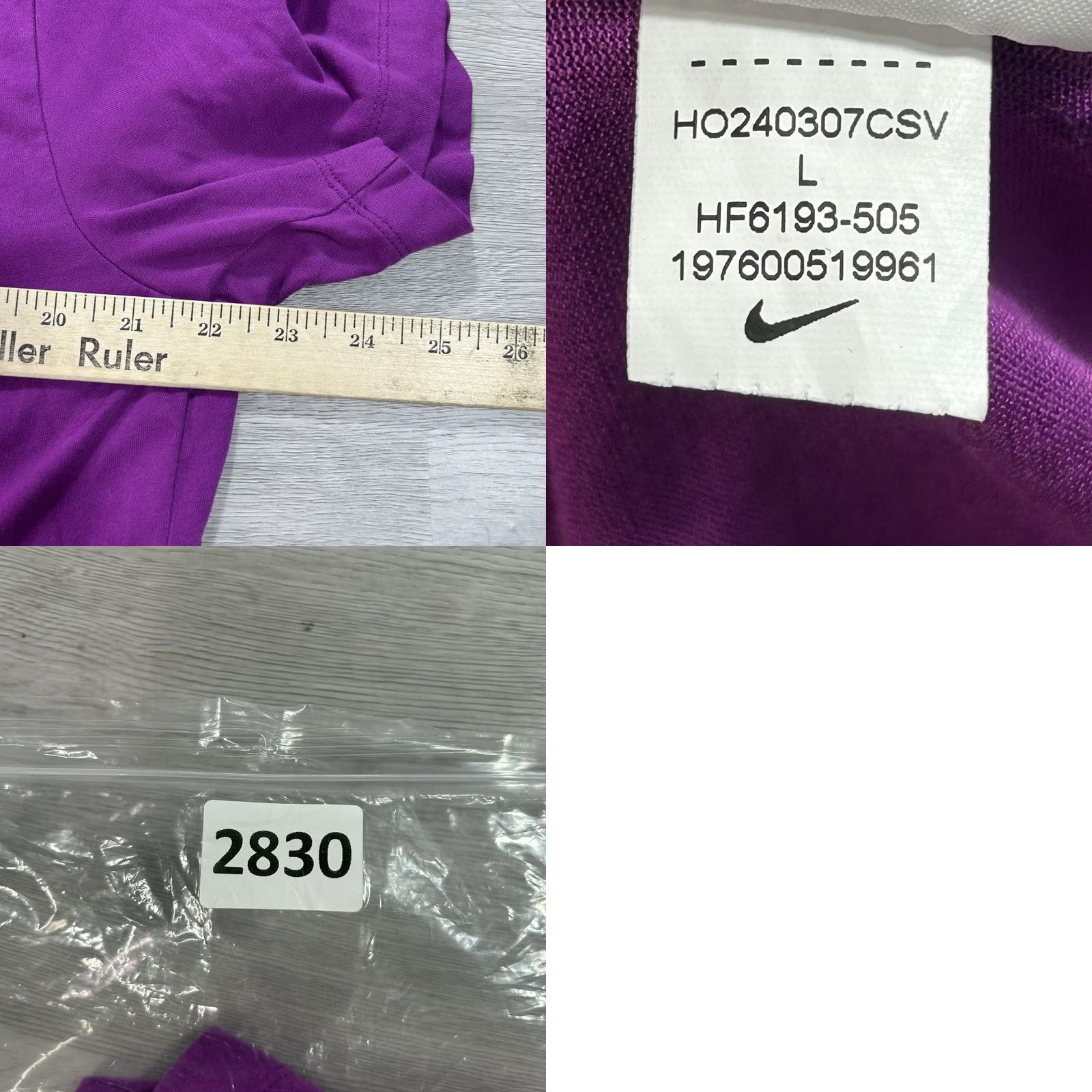 Nike Nike Shirt Mens Large Purple Ja Morant Twelve Graphic Dri-Fit NBA Tee Size US L / EU 52-54 / 3 - 8 Thumbnail