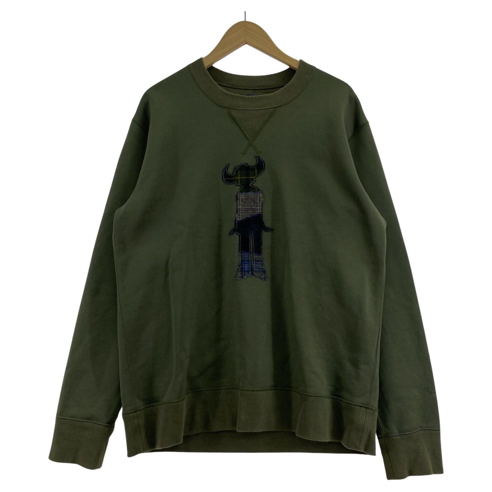Comme des Garcons CDG green thermal crewneck | Grailed