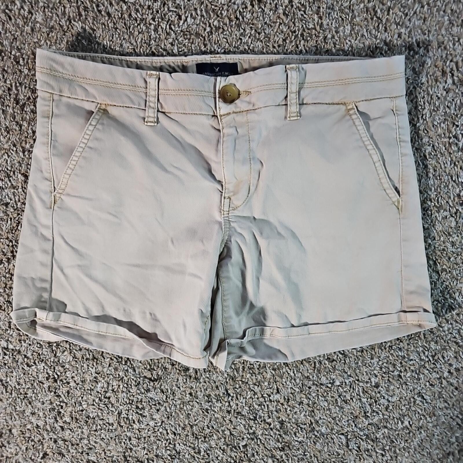 American Eagle Outfitters American Eagle MIDI Stretched 8 Shorts Size 30" / US 8 / IT 44 - 1 Thumbnail