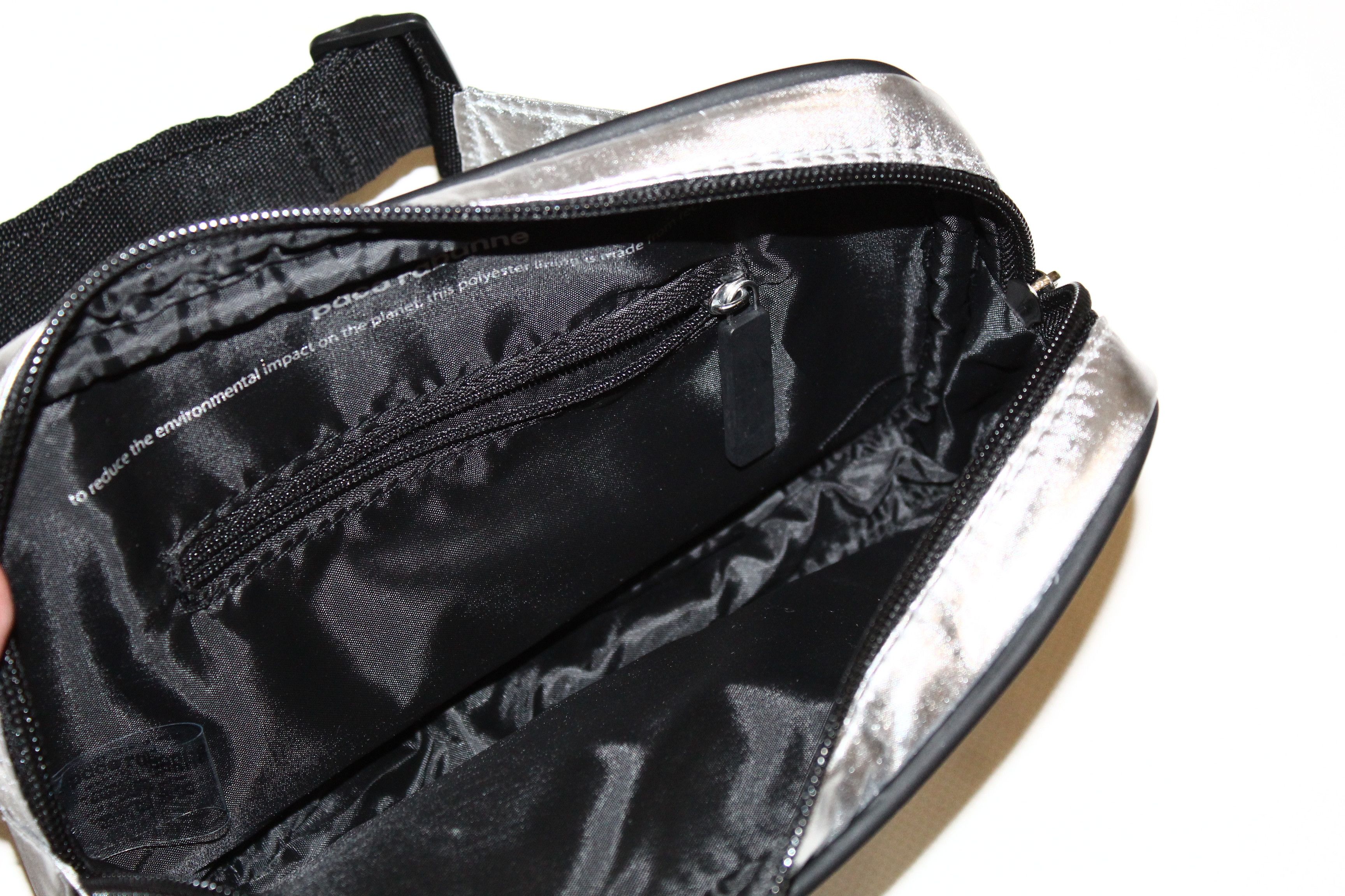 Paco Rabanne 💥Paco Rabanne Unisex silver waist bag Size ONE SIZE - 9 Thumbnail