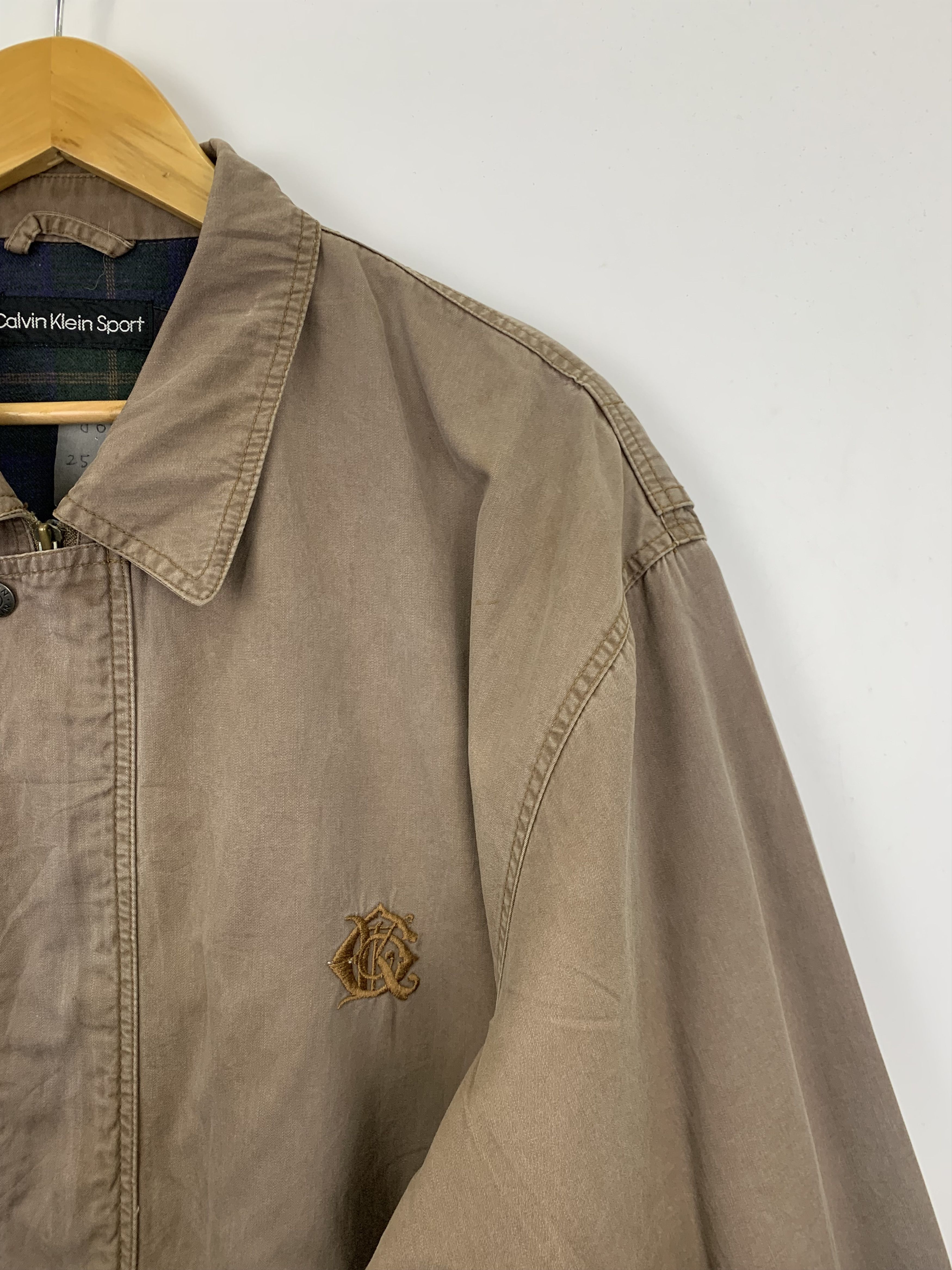 Calvin Klein Vintage 90s Calvin Klein Zipper Denim Jacket J0833 Size US M / EU 48-50 / 2 - 7 Thumbnail