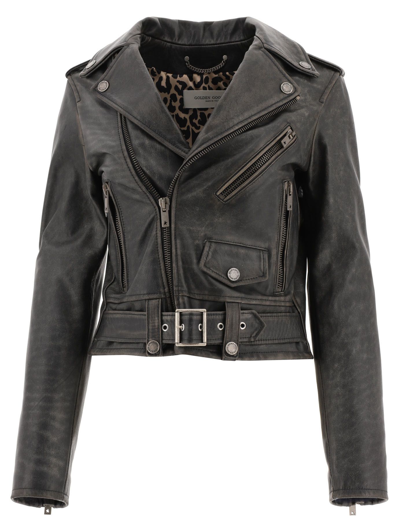 Golden Goose Golden Goose Leather Jacket Chiodo Destiny tag size 42 Women - USA Duties Paid Size M / US 6-8 / IT 42-44 - 1 Thumbnail