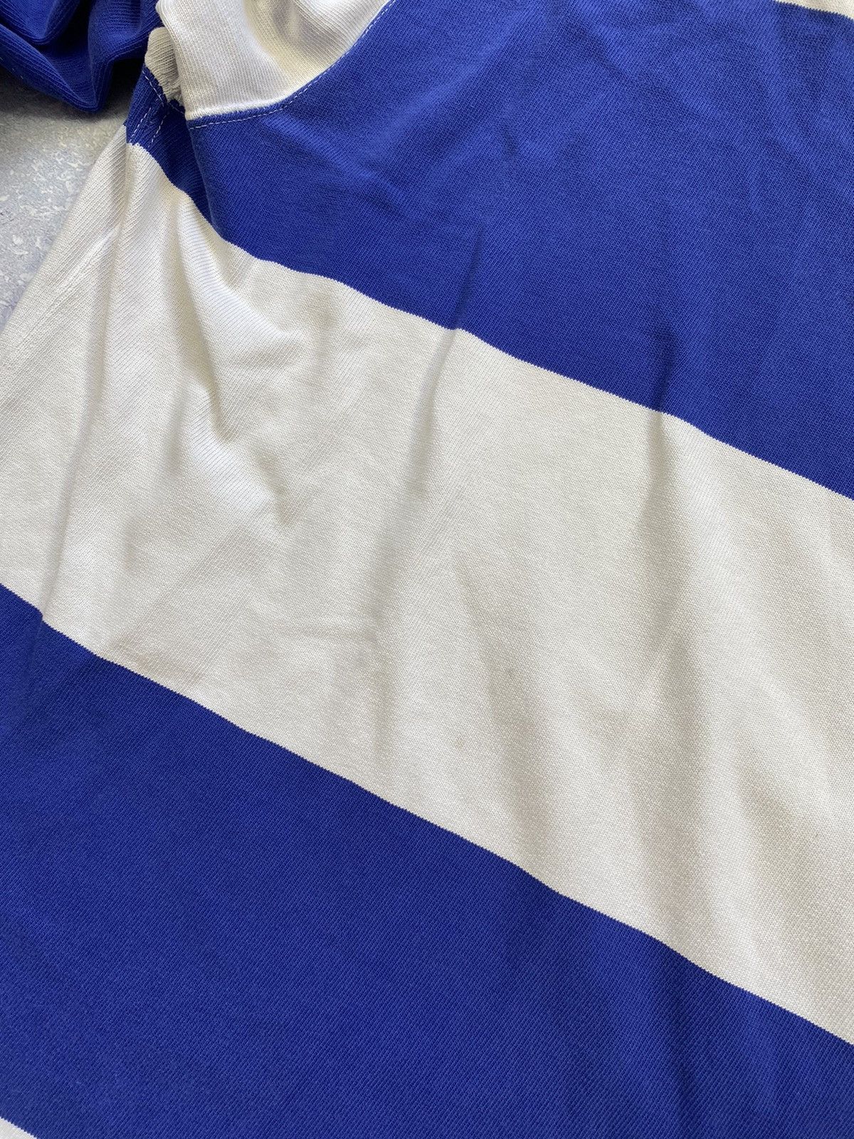 Polo Ralph Lauren × Ralph Lauren × Vintage Vintage Polo Ralph Lauren Men’s Blue Rugby Sweatshirt Size US XL / EU 56 / 4 - 5 Thumbnail