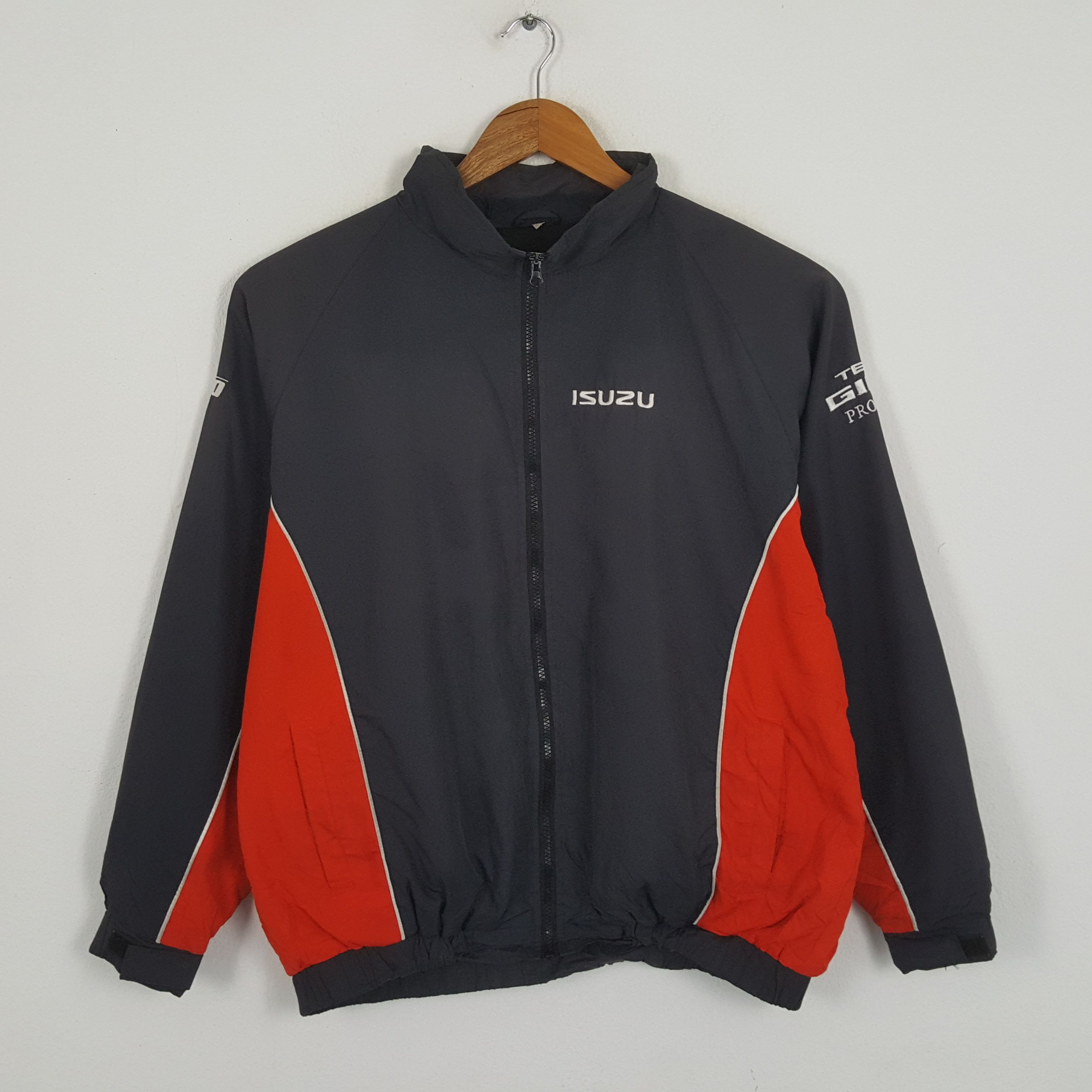 Japanese Brand × Vintage Vintage ISUZU GIGA Japanese Vehicles Motorsports Jacket Size US XL / EU 56 / 4 - 3 Thumbnail