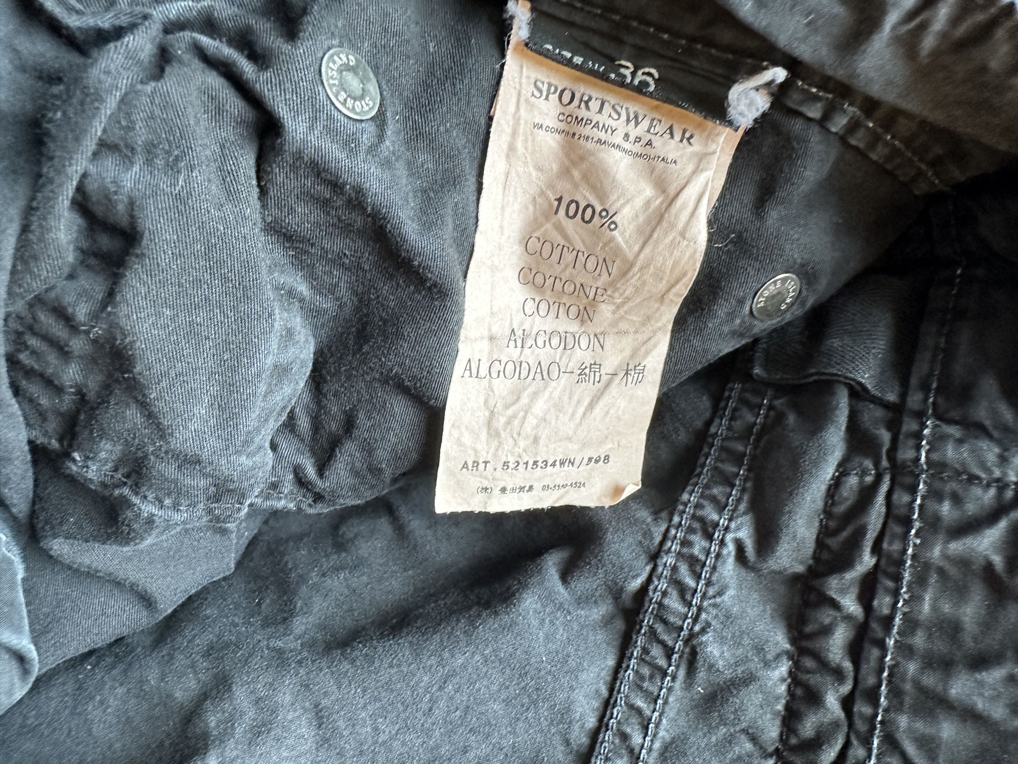 Stone Island Vintage Stone Island Straight Leg Pants Size US 36 / EU 52 - 5 Thumbnail