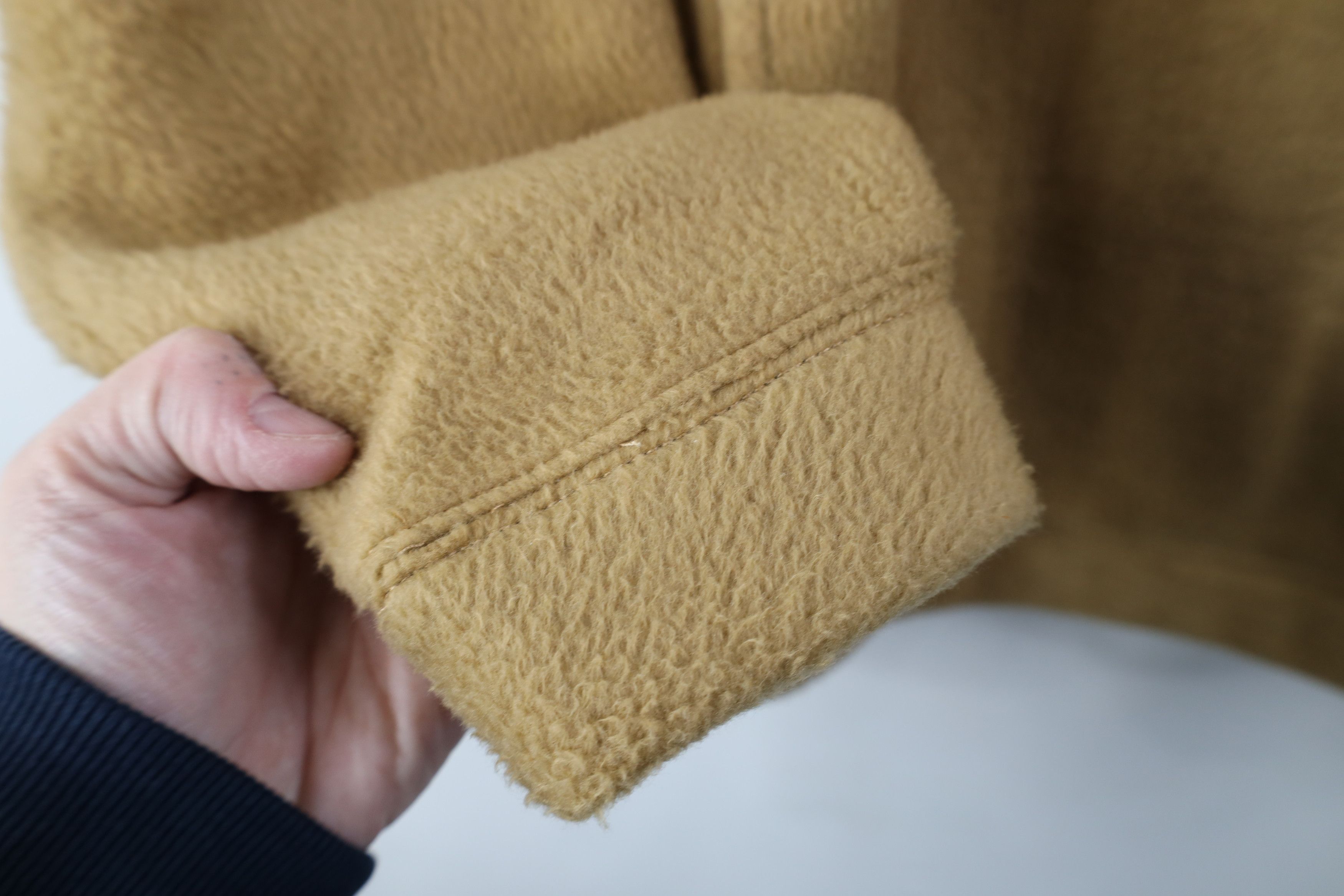 J.Crew J Crew Front Tunic Sherpa Fleece Pullover Sweater Beige Size M / US 6-8 / IT 42-44 - 5 Thumbnail