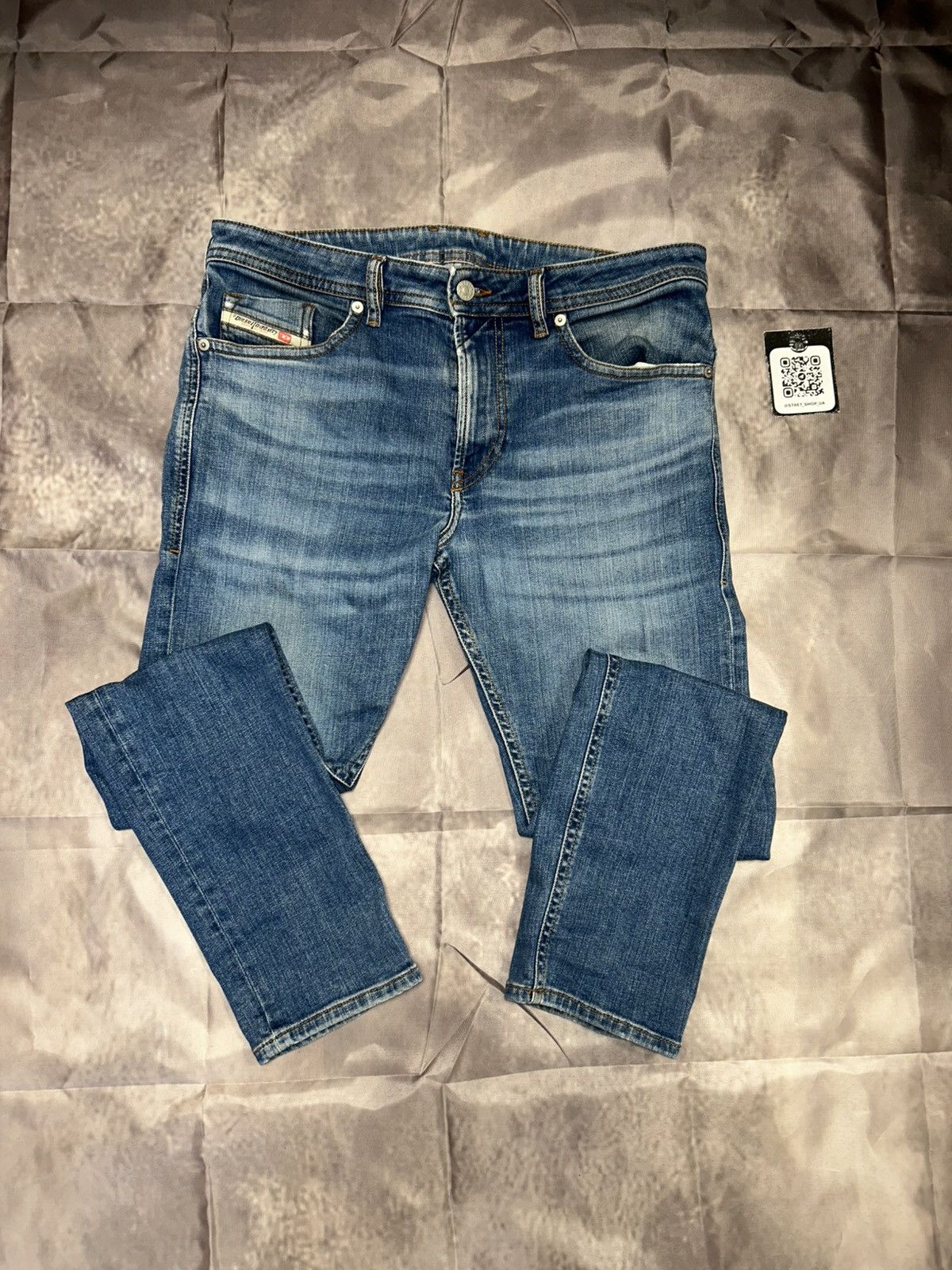 Diesel Men's Jeans Diesel Stretch Thommer Slim Blue Size: 32/32 Size US 32 / EU 48 - 1 Thumbnail