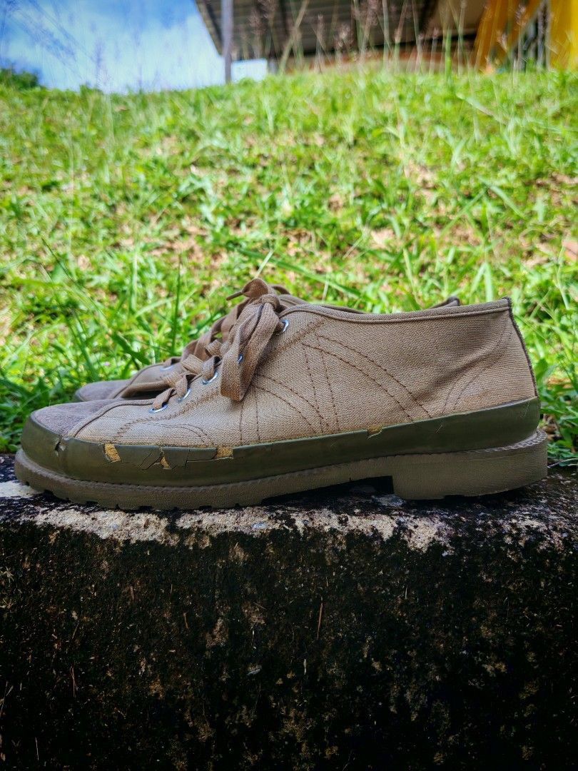 BIGI Vintage Men’s Bigi Jungle Boots Japan Military Style Size US 9 / EU 42 - 1 Thumbnail