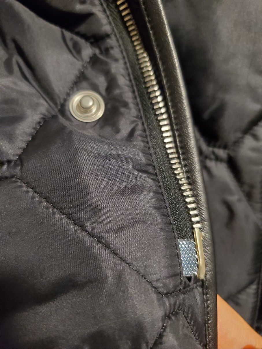 Burberry Burberry London Leather-trimmed Quilted Jacket Sz. 50 Size US M / EU 48-50 / 2 - 9 Thumbnail