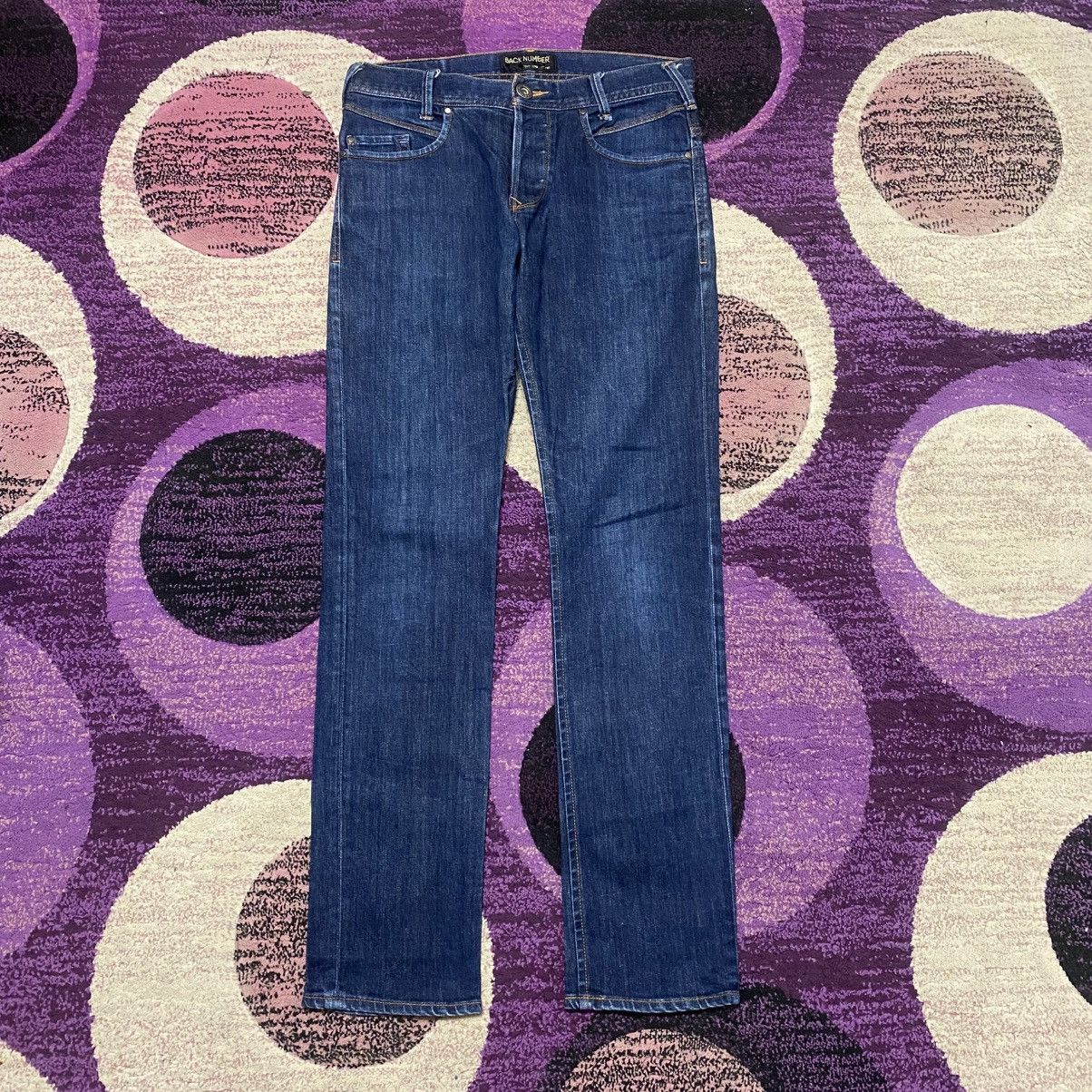 Japanese Brand × Vintage Back Number Denim Selvedge Size US 32 / EU 48 - 1 Thumbnail