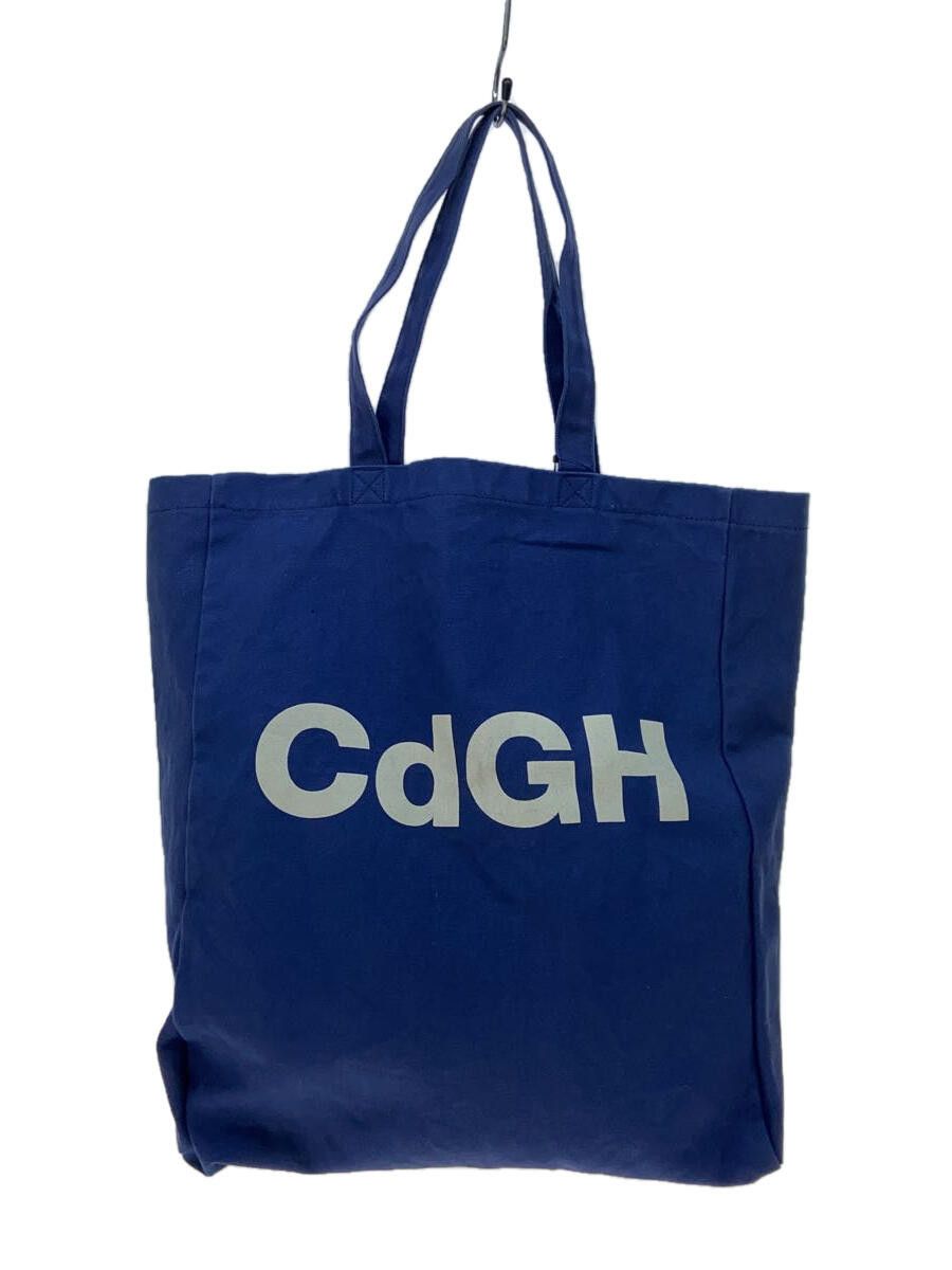 Bag Huge Logo CdGh print cotton Tote bag Navy