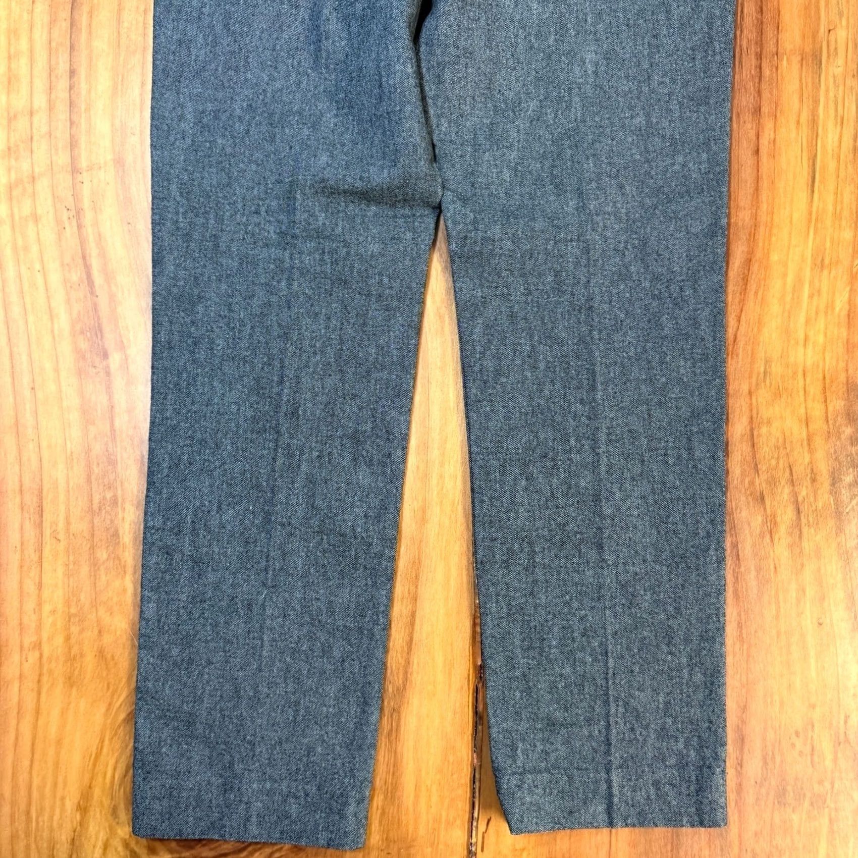 J.Crew J. Crew Pants 34 x 32 Cotton Bowery Slim Straight Flat Front Casual Dress Mens Gray Size US 32 / EU 48 - 7 Thumbnail