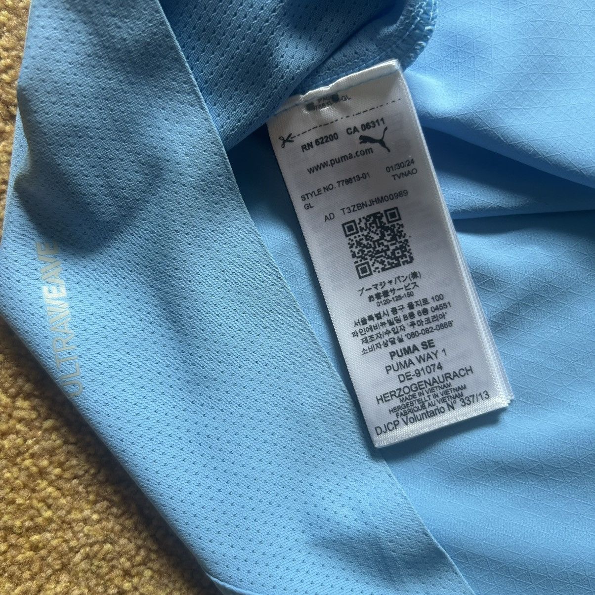 Puma Manchester ctity 2024/25 home jersey #7 marmoush Size US XXL / EU 58 / 5 - 5 Thumbnail