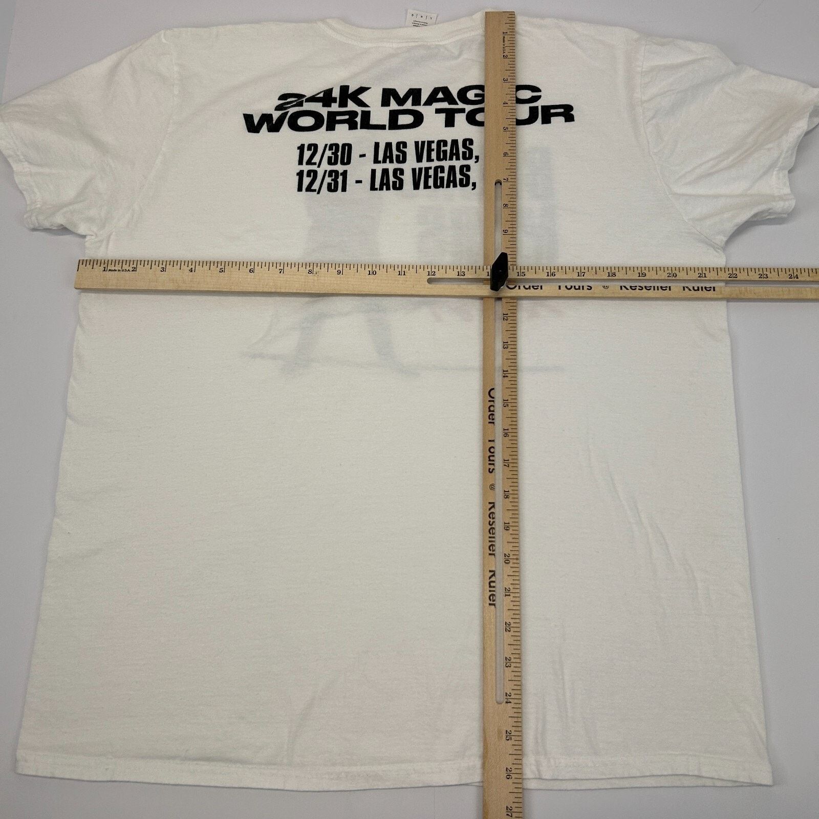 Gildan Bruno Mars 24K Magic World Tour T Shirt Mens L Large Size US L / EU 52-54 / 3 - 8 Thumbnail