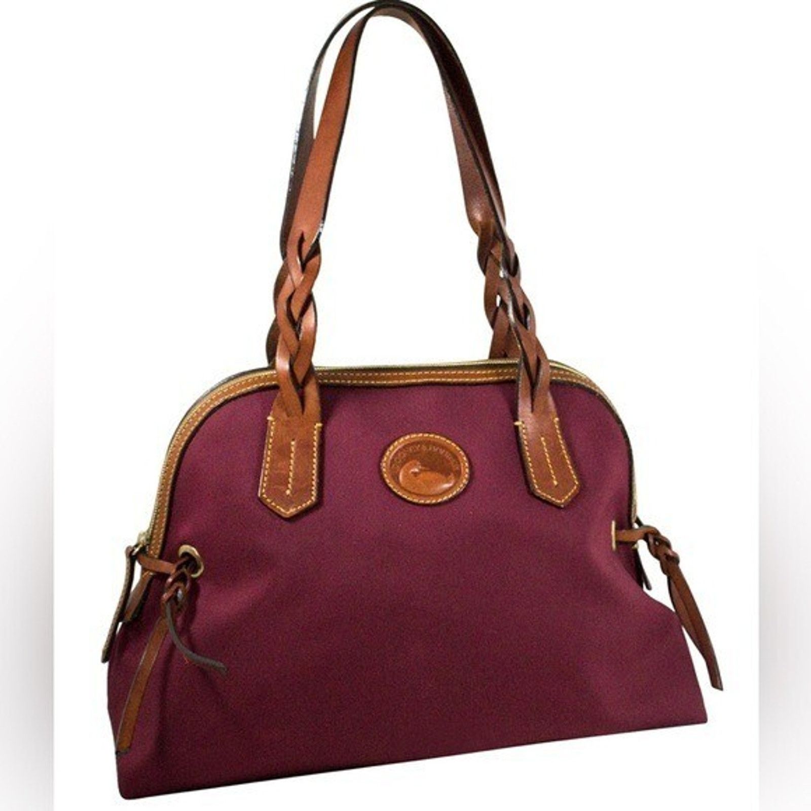 Dooney & Bourke Vintage Dooney & Bourke Medium Domed Satchel Bag A829176 Size ONE SIZE - 1 Thumbnail