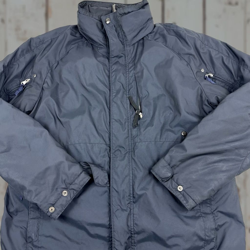 Polo Ralph Lauren VINTAGE Polo Ralph Lauren Coat Jacket Men Large Blue Windbreaker Hooded Full Zip Pockets Logo Casual Outdoor Winter Fall Spring L Mens Size US L / EU 52-54 / 3 - 1 Thumbnail