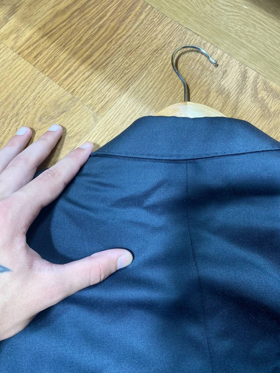 Yves Saint Laurent Yves Saint Laurent YSL Vintage Navy Blazer Size 46R - 11 Thumbnail