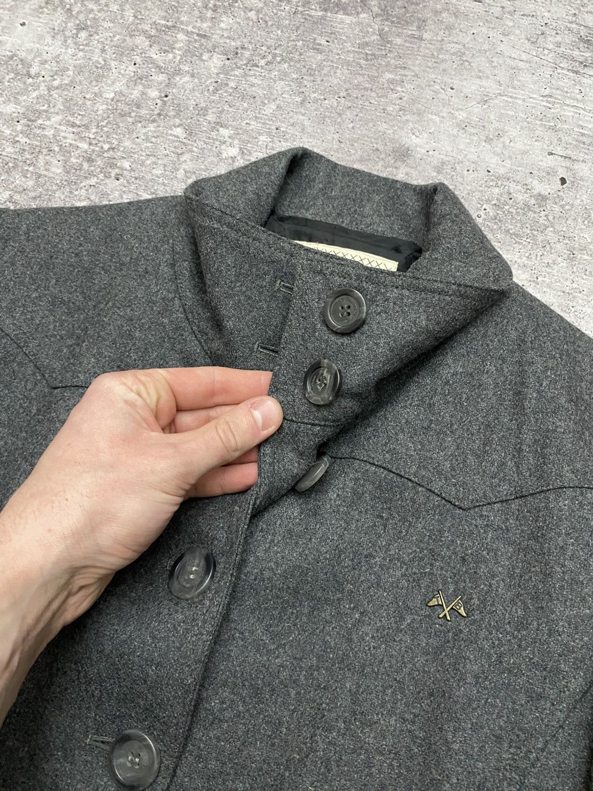 Burberry 🔥Thomas Burberry merino wool coat Size M / US 6-8 / IT 42-44 - 8 Thumbnail
