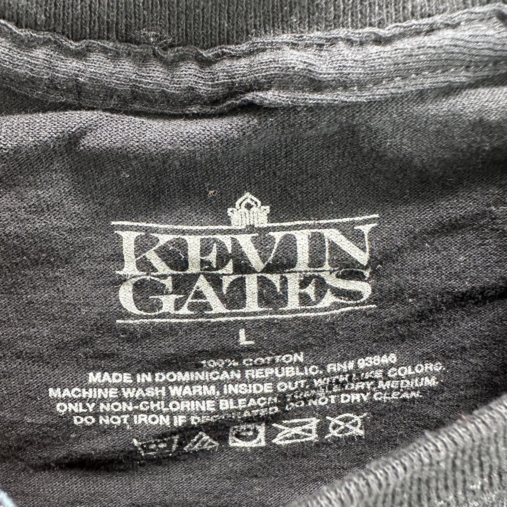 Vintage VINTAGE Kevin Gates T-Shirt Mens Large Black Hip Hop Rap Graphic Flame Music 2010s Size US L / EU 52-54 / 3 - 5 Thumbnail