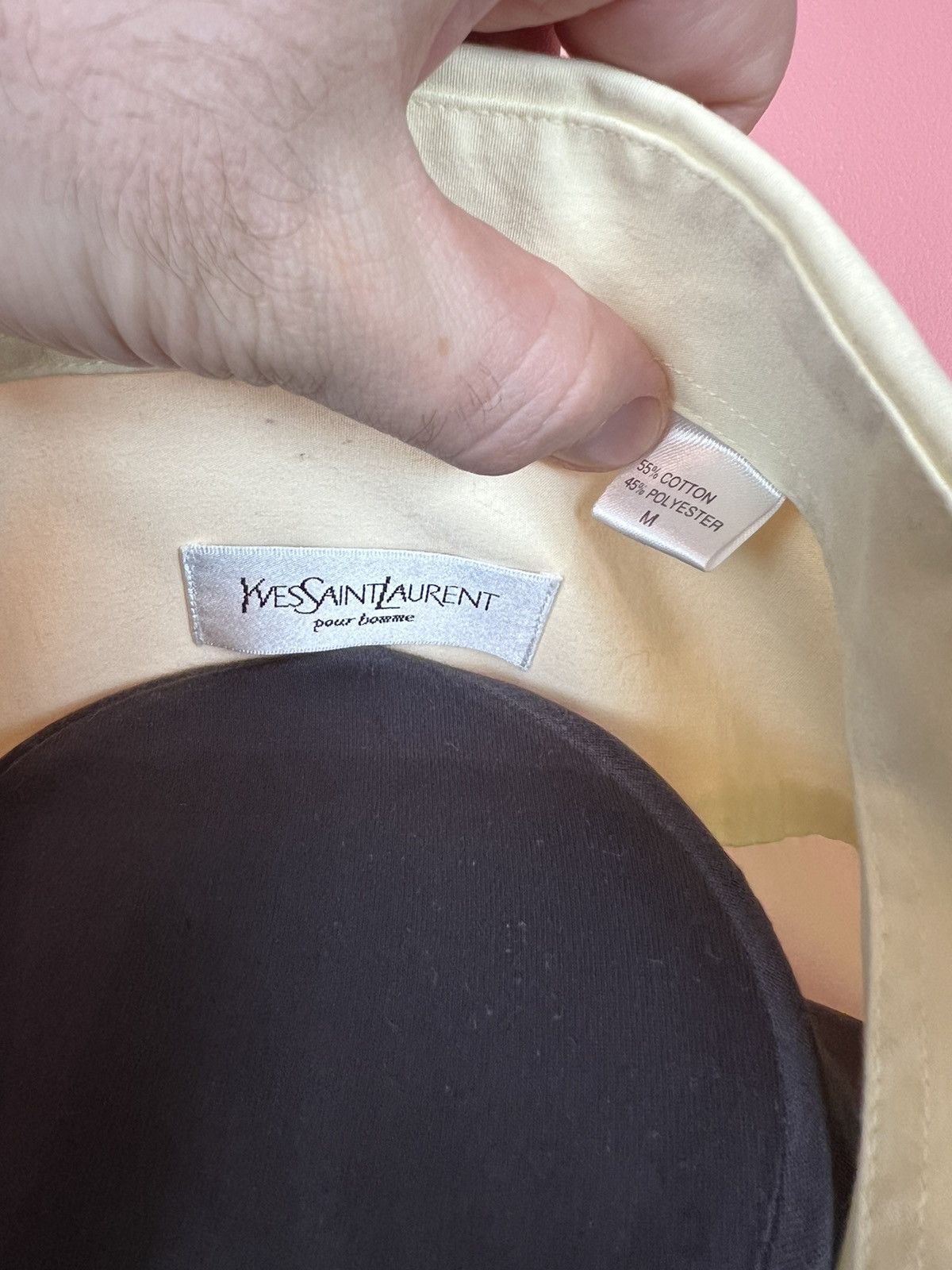 Yves Saint Laurent Ysl Yves Saint Laurent shirt button ups hype Size US M / EU 48-50 / 2 - 4 Thumbnail