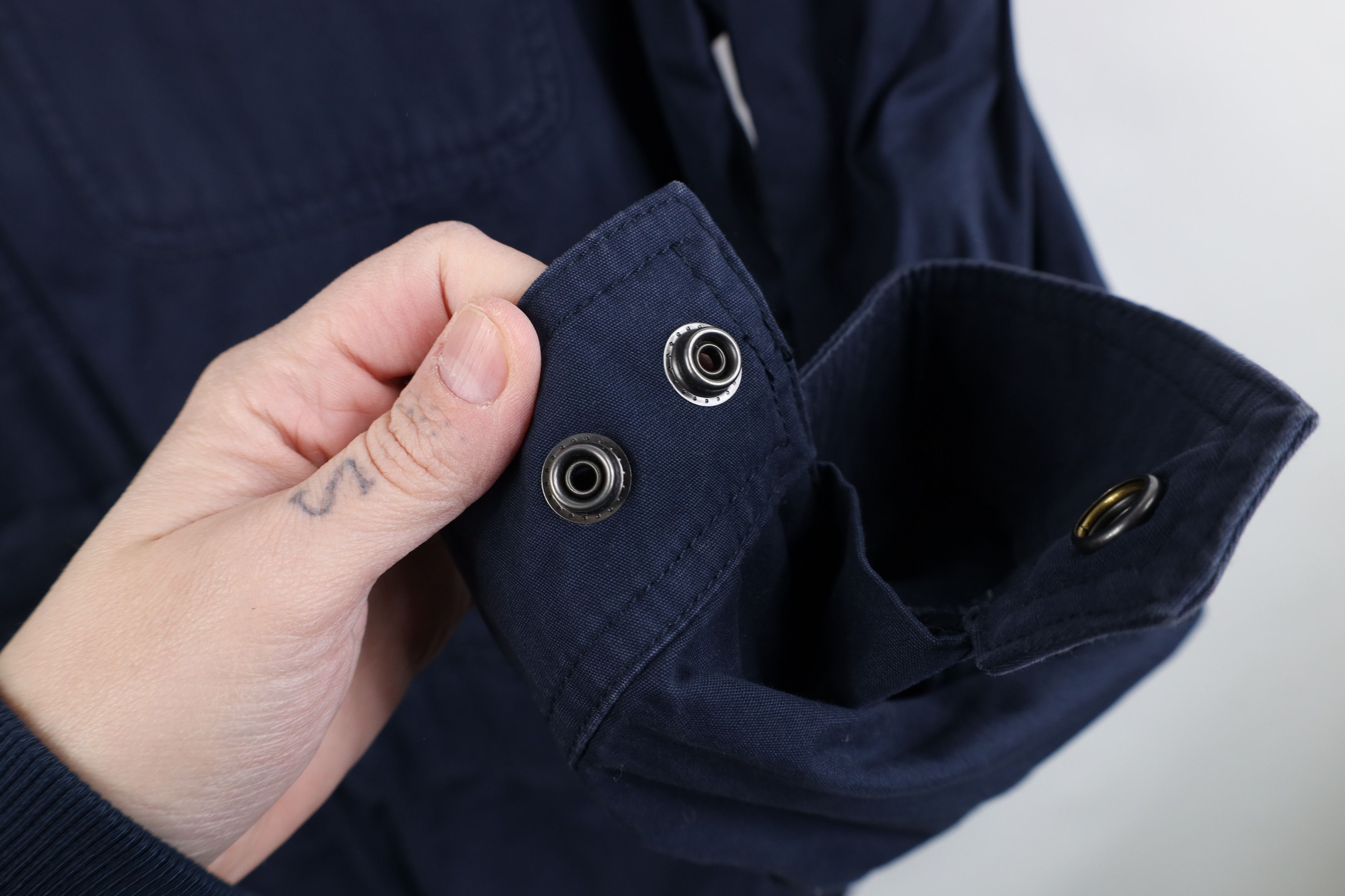 Gap Vintage Y2K Gap Heavyweight Hooded Parka Jacket Navy Blue Size US XL / EU 56 / 4 - 8 Thumbnail