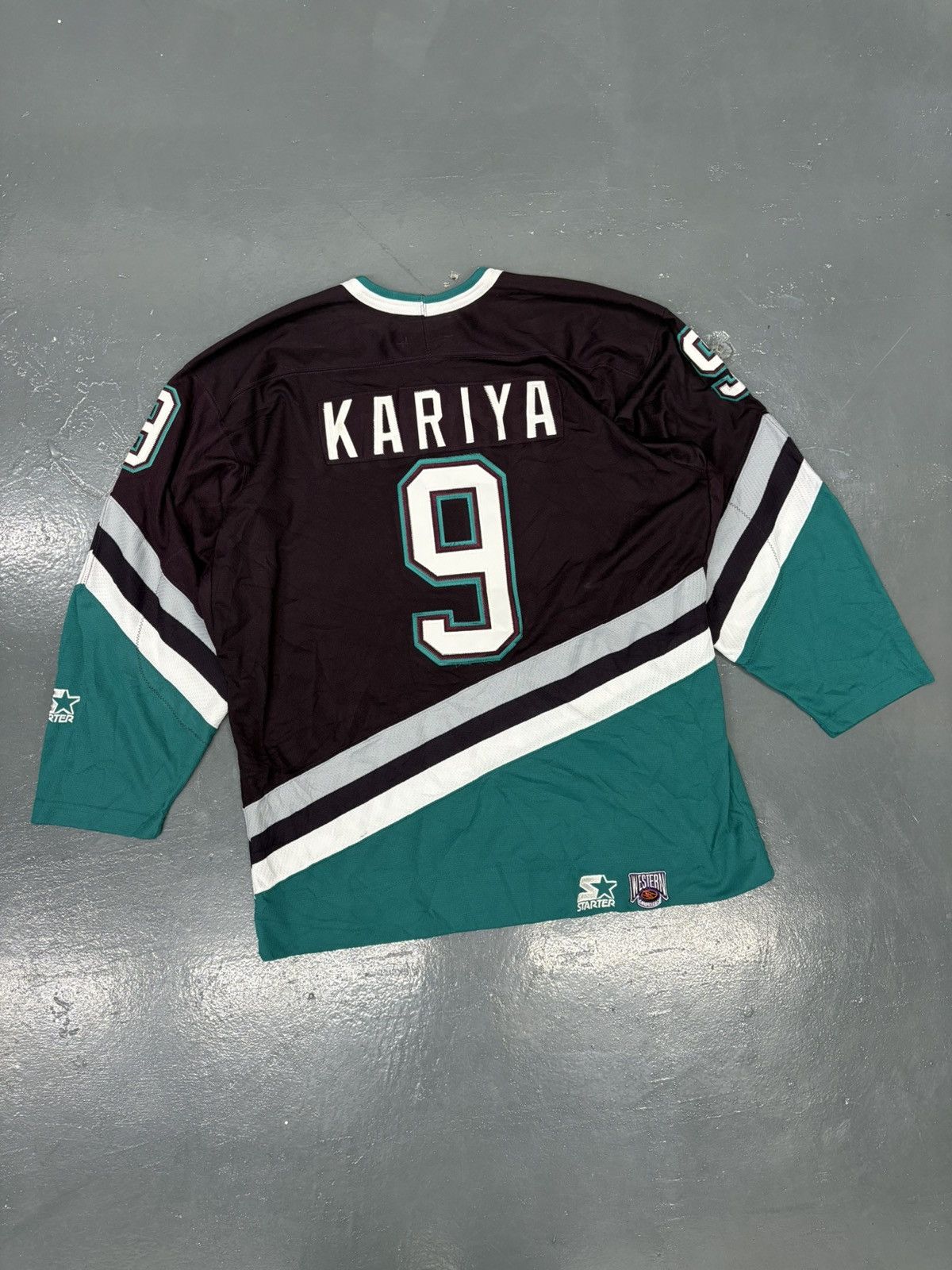 NHL × Vintage Vintage NHL stater mighty duck kariya anaheim jersey Size US M / EU 48-50 / 2 - 2 Thumbnail