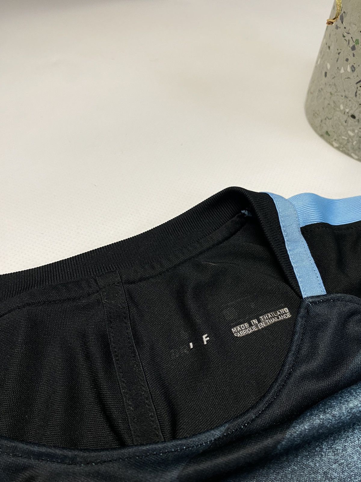 Nike × Vintage Rare vintage Manchester city soccer jersey drill Size US L / EU 52-54 / 3 - 7 Thumbnail