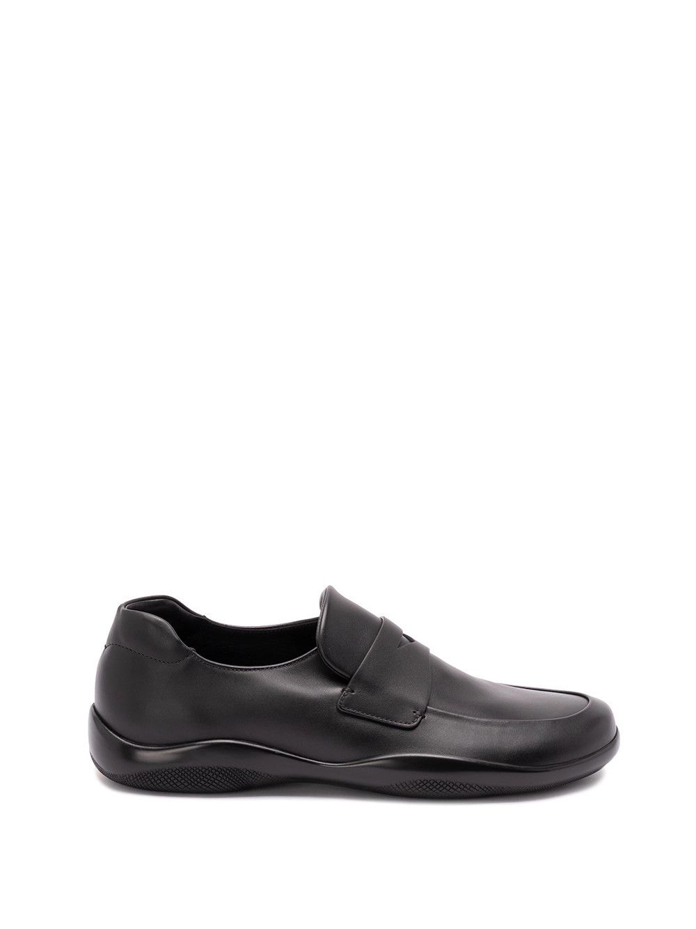 Prada `Toblach` Leather Loafers Size US 8.5 / EU 41-42 - 1 Thumbnail