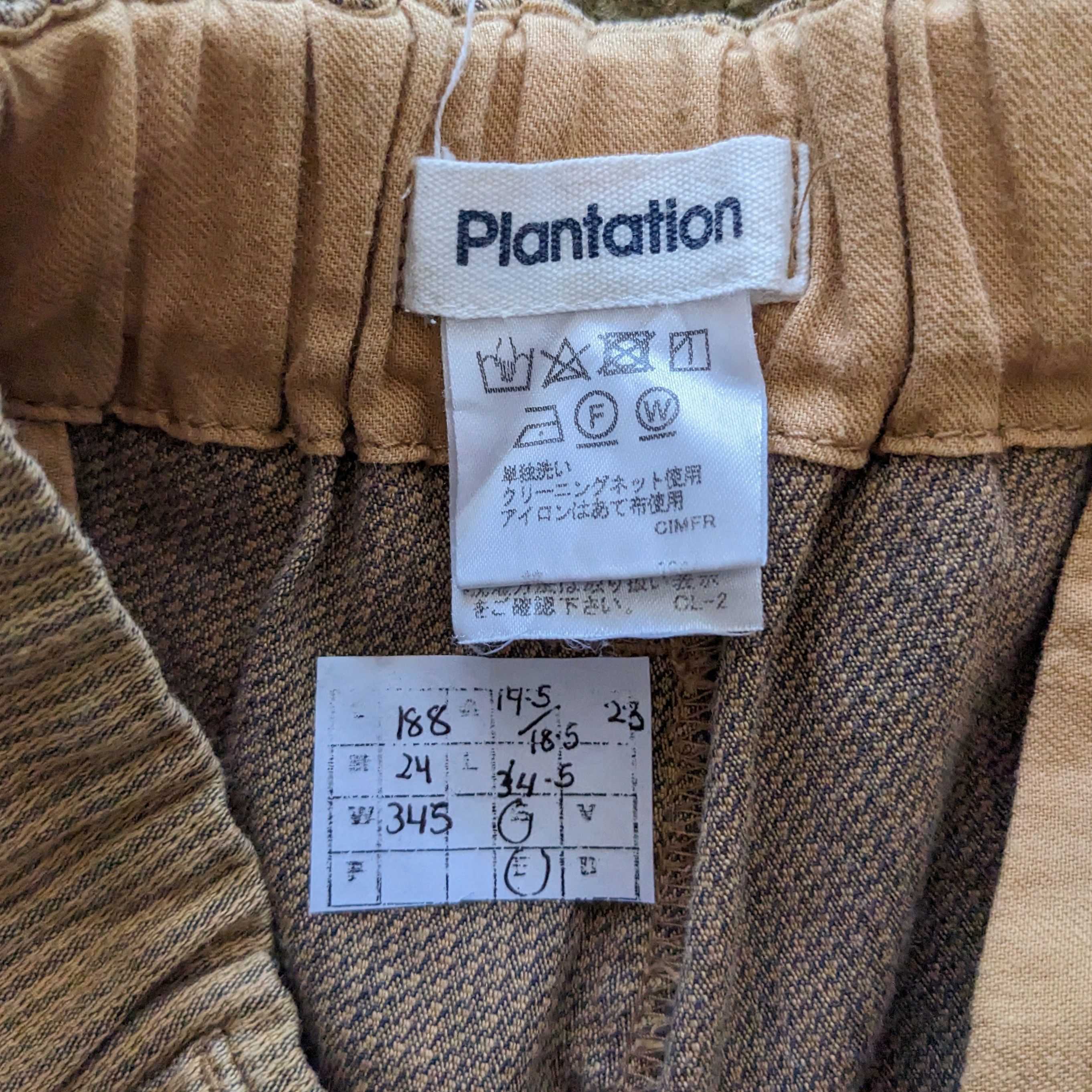Vintage Vintage PLANTATION by Issey Miyake Japanese Brand Pants Size US 30 / EU 46 - 9 Thumbnail
