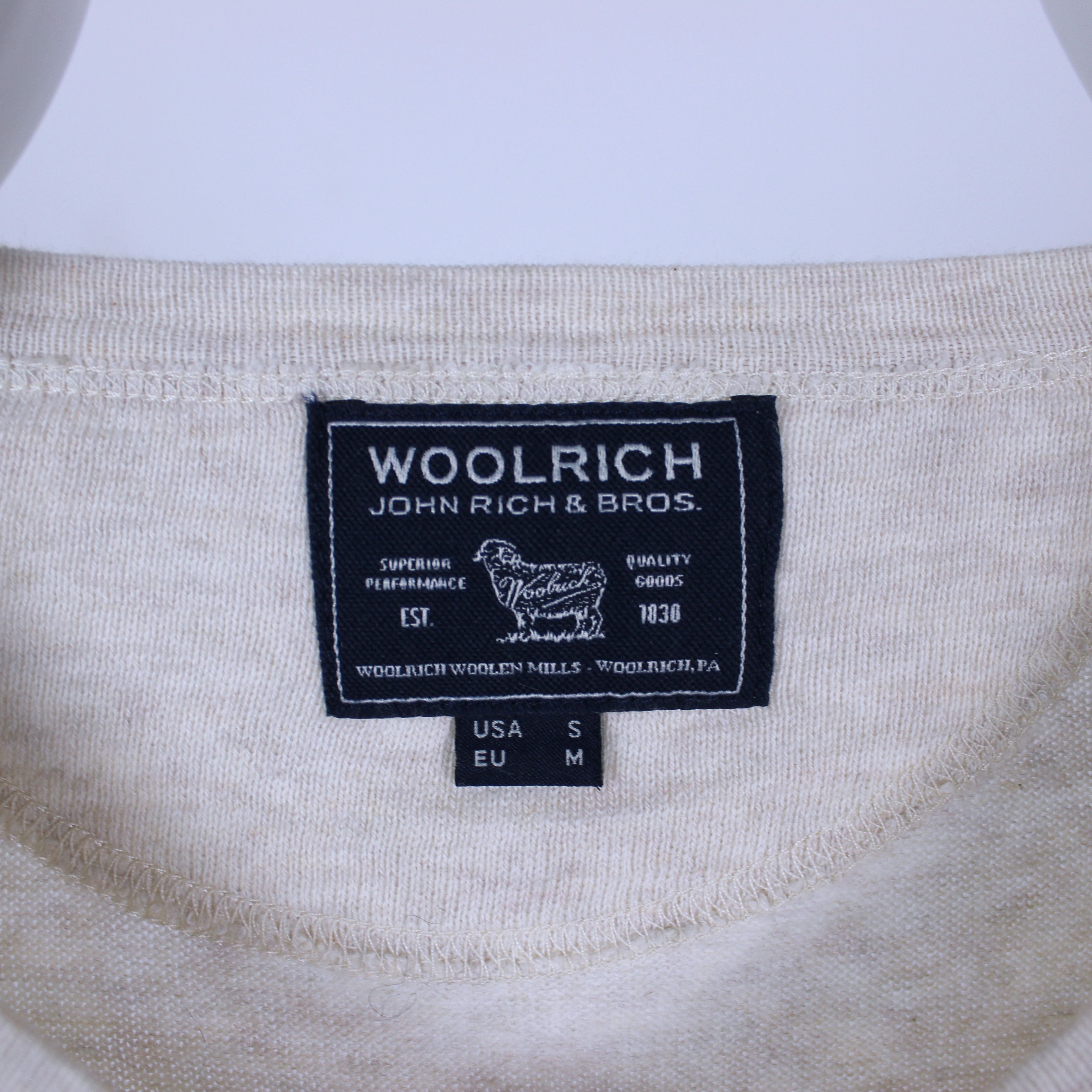 Woolrich Woolen Mills Woolrich John Rich & Bros sweater long sleeve S M Size US S / EU 44-46 / 1 - 2 Thumbnail
