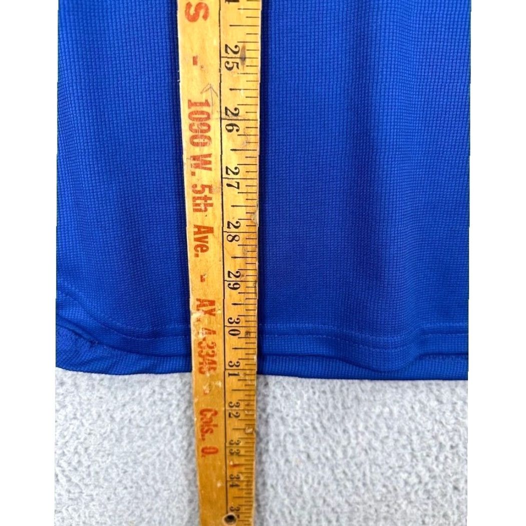 Reebok NEW York Giants Reebok Polo Shirt Mens Large Blue Football Rugby NFL EUC Size US L / EU 52-54 / 3 - 7 Thumbnail