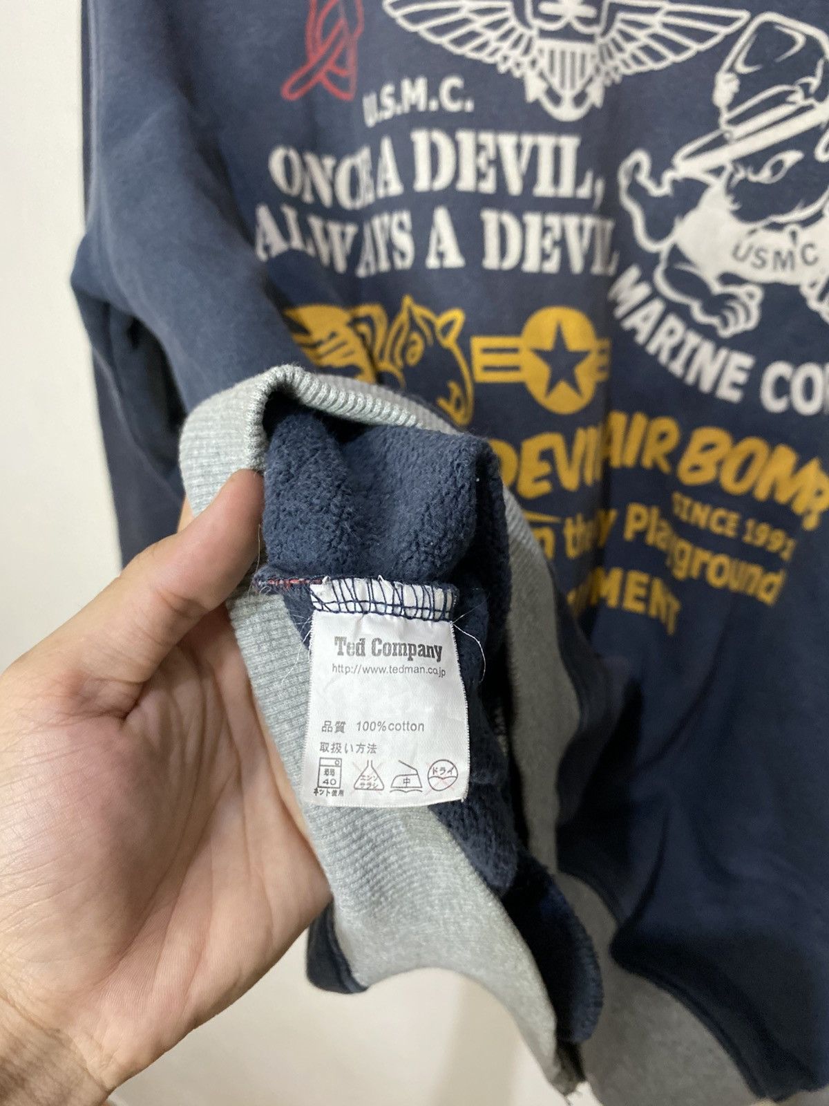 Vintage Vintage Ted Company Devil equipment army jacket Size US XL / EU 56 / 4 - 11 Thumbnail